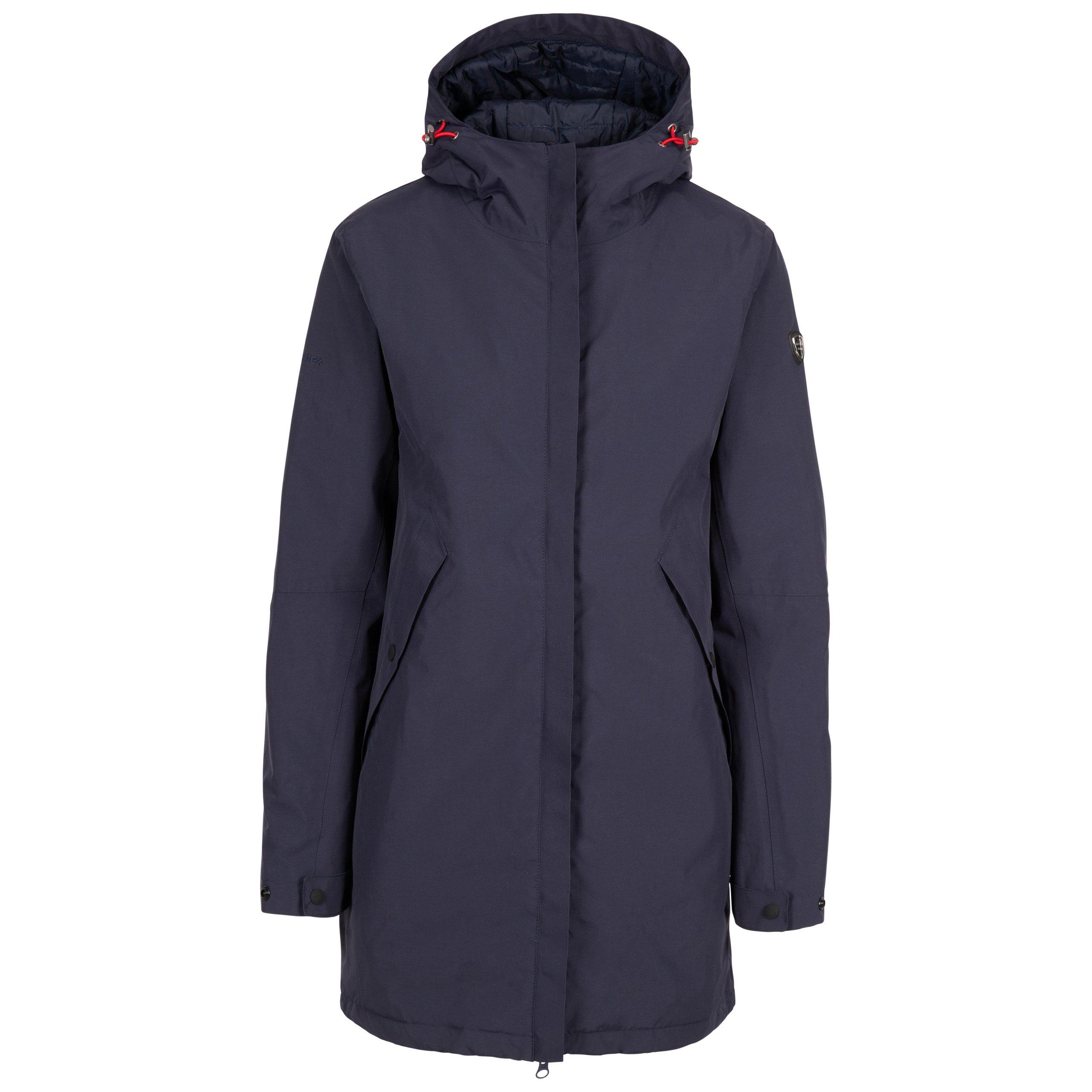 Navy - Trespass - Women's Trespass Sealed Seam Breathable Waterproof Jacket - 1