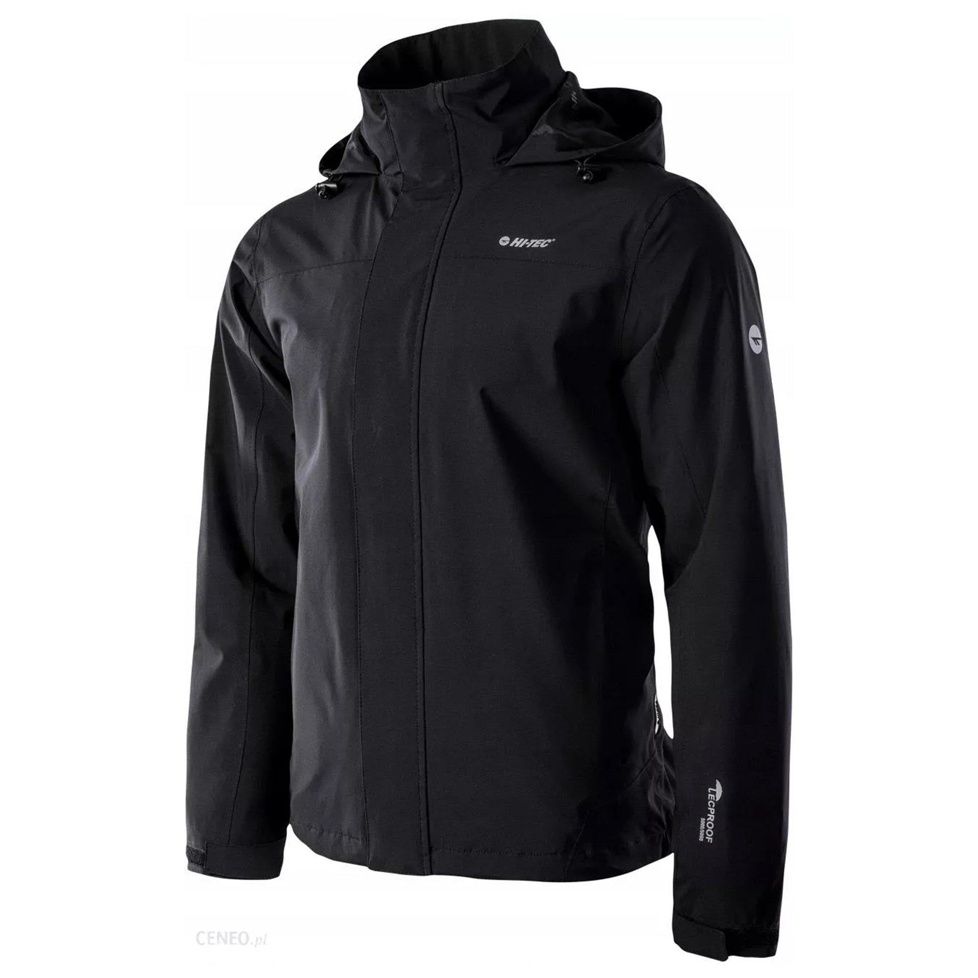 Black - Hi Tec - HiTec Orati Waterproof Breathable Jacket - 3