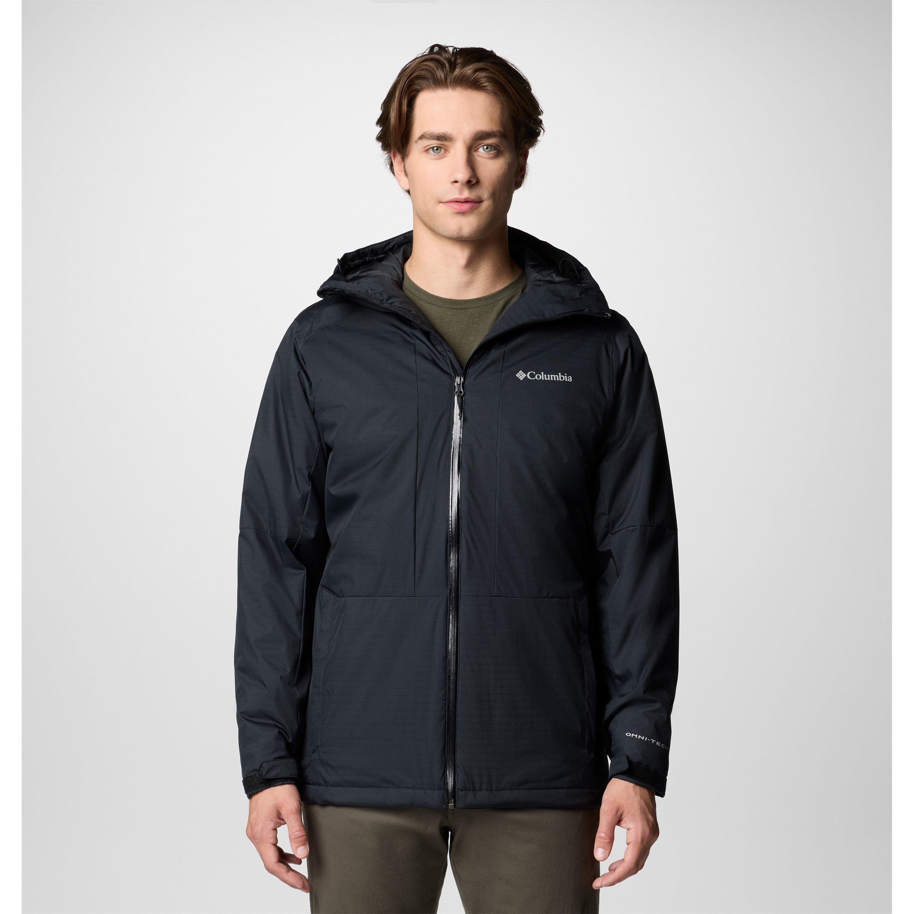 Columbia Men's Point Park Waterproof Thermal-Reflective Insulated Puffer Jacket - Black - Medium