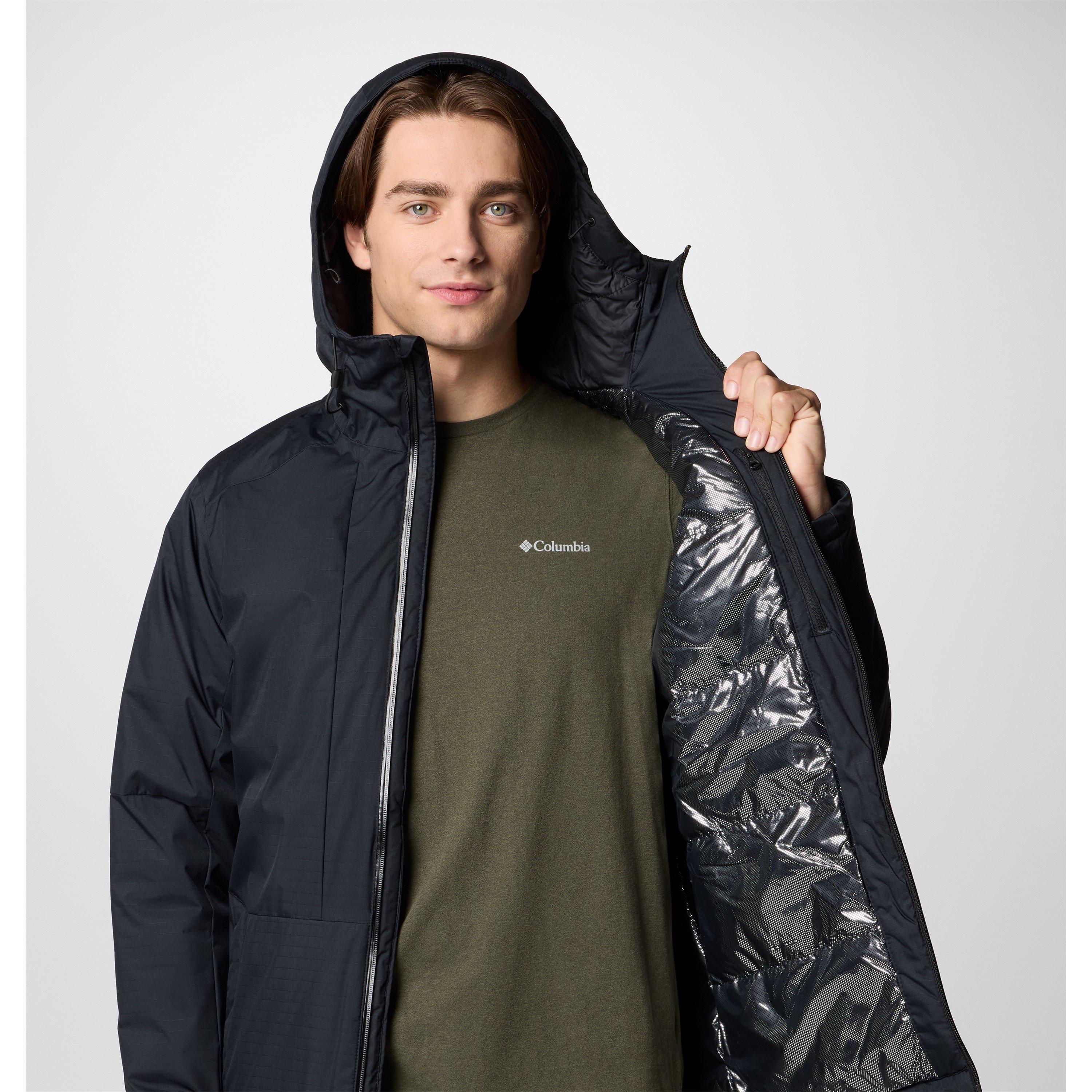 Negro - Columbia - Point Park Waterproof Thermal-Reflective Insulated Puffer Jacket - 5