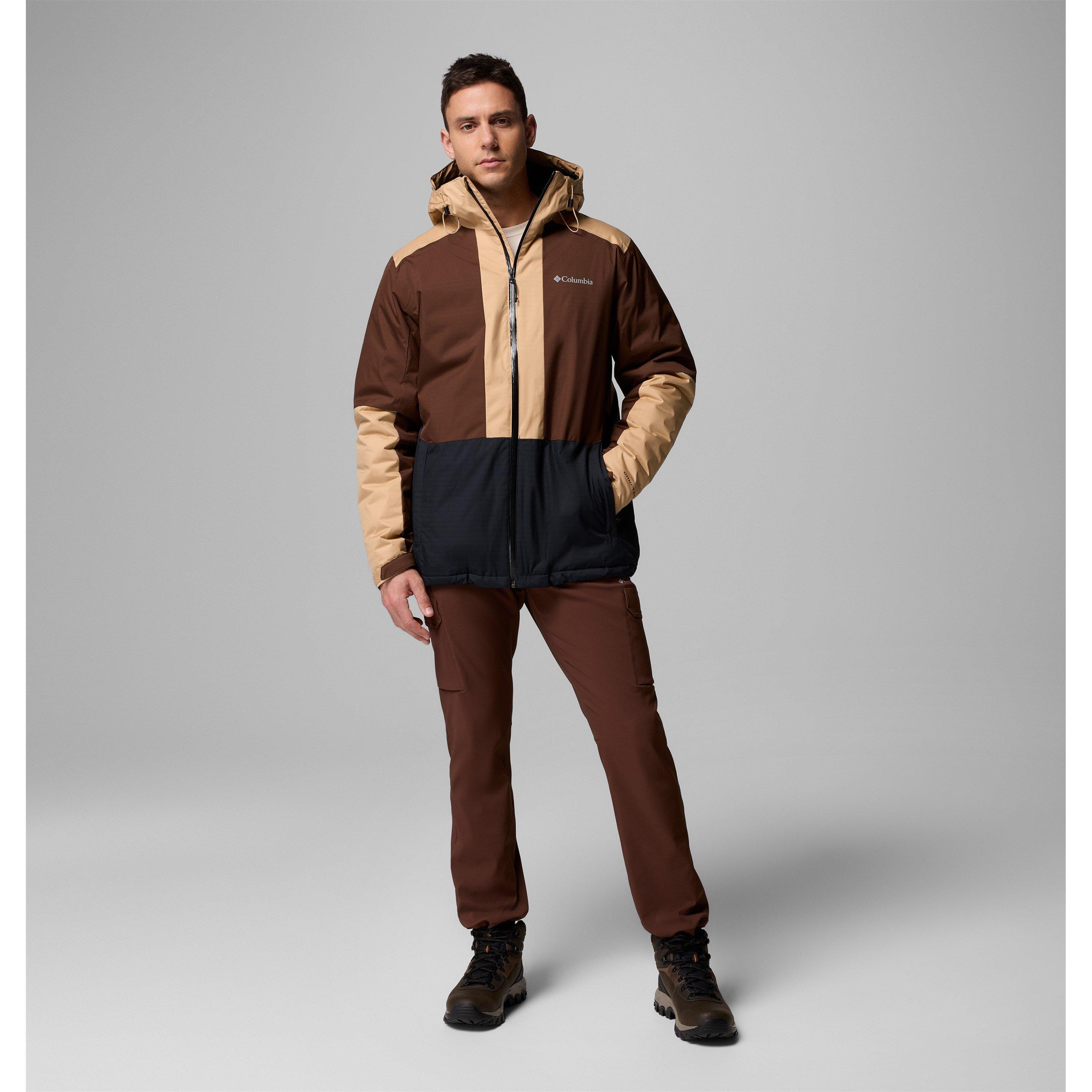 Columbia Men's Point Park Waterproof Thermal-Reflective Insulated Puffer Jacket - Tobacco - Large