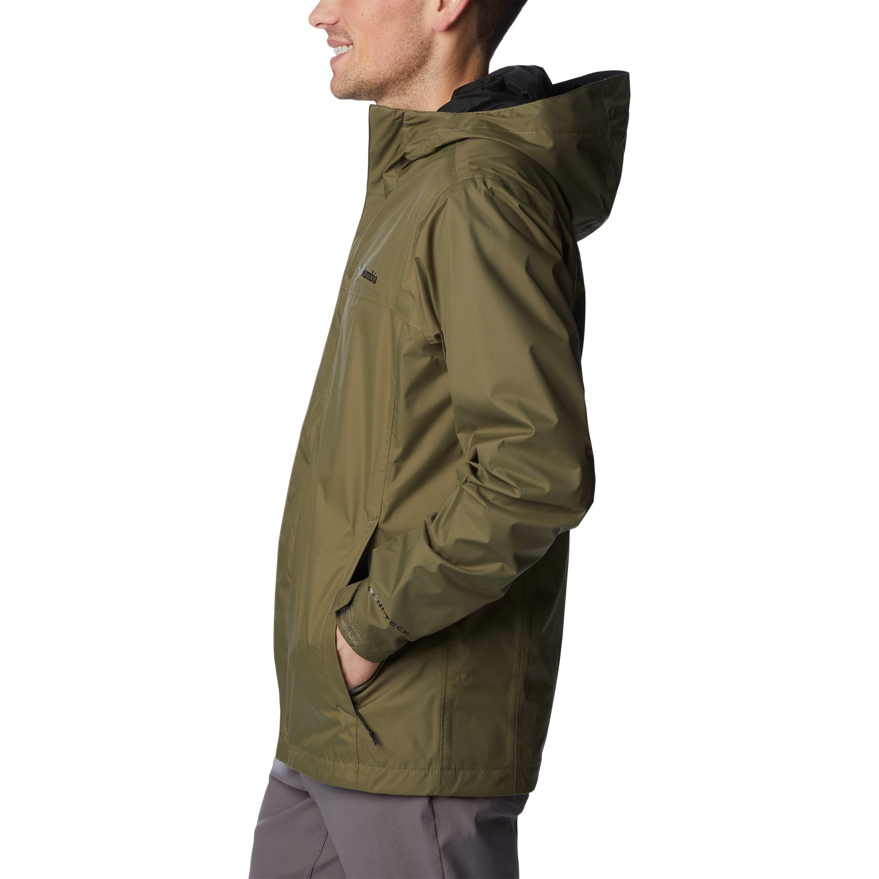 Stone Green - Columbia - Watertight II Packable Seam Sealed Waterproof Jacket - 4
