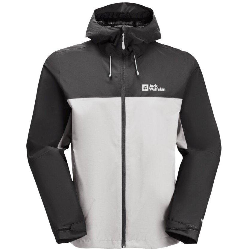 Cool Grey - Jack Wolfskin - Men's JW Weiltal Waterproof Jacket