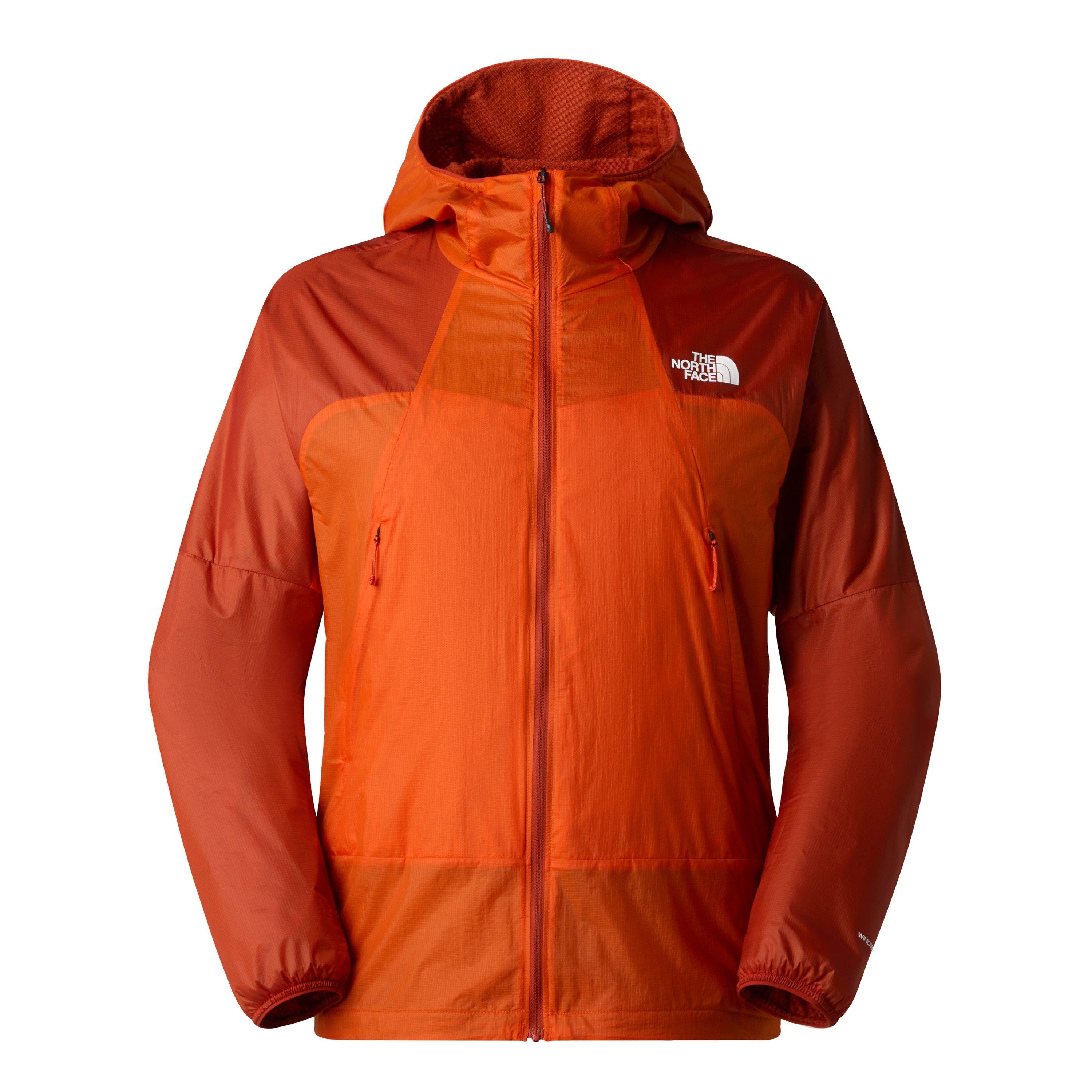 Lava Red - The North Face - Ridgelite FUTUREFLEECE™ Wind Jacket Mens - 1