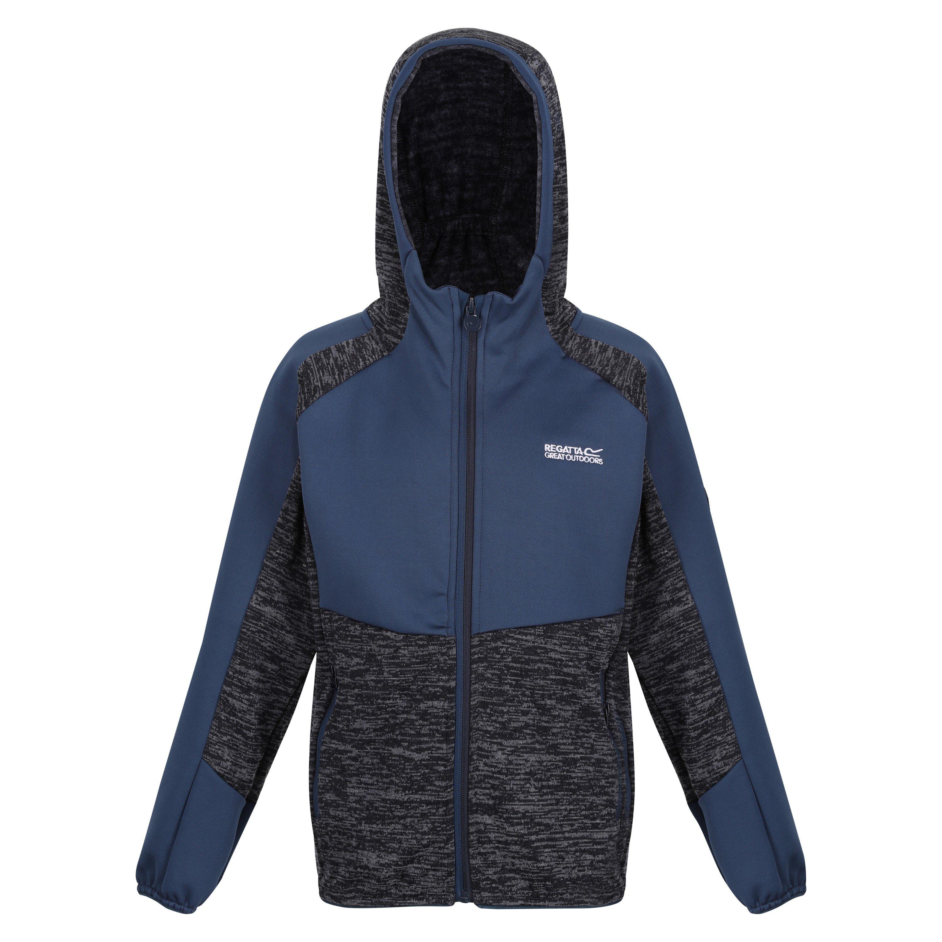 Nvy/MnLtDnm - Regatta - Dissolver Full-Zip Fleece Fabric - 1