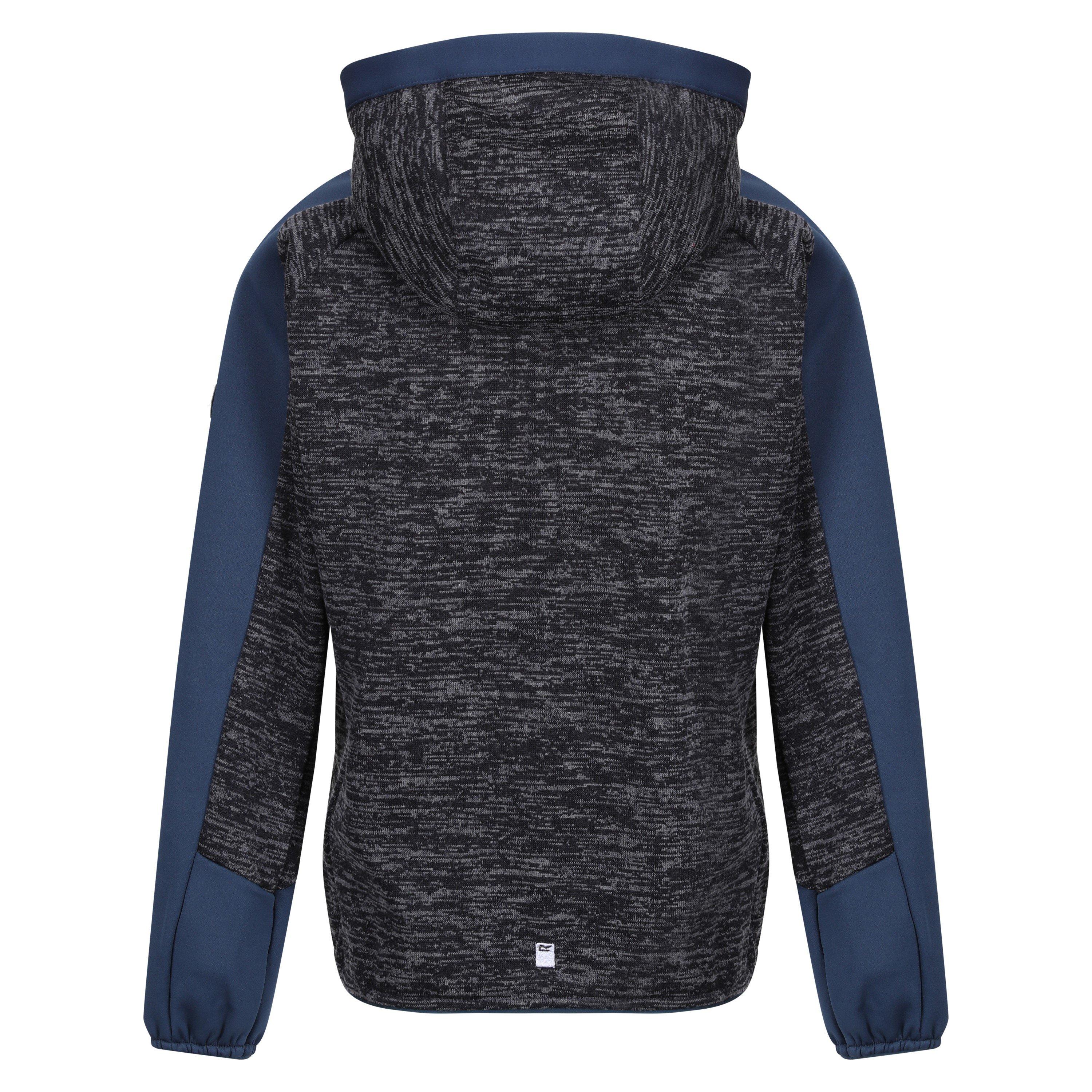 Nvy/MnLtDnm - Regatta - Dissolver Full-Zip Fleece Fabric - 2