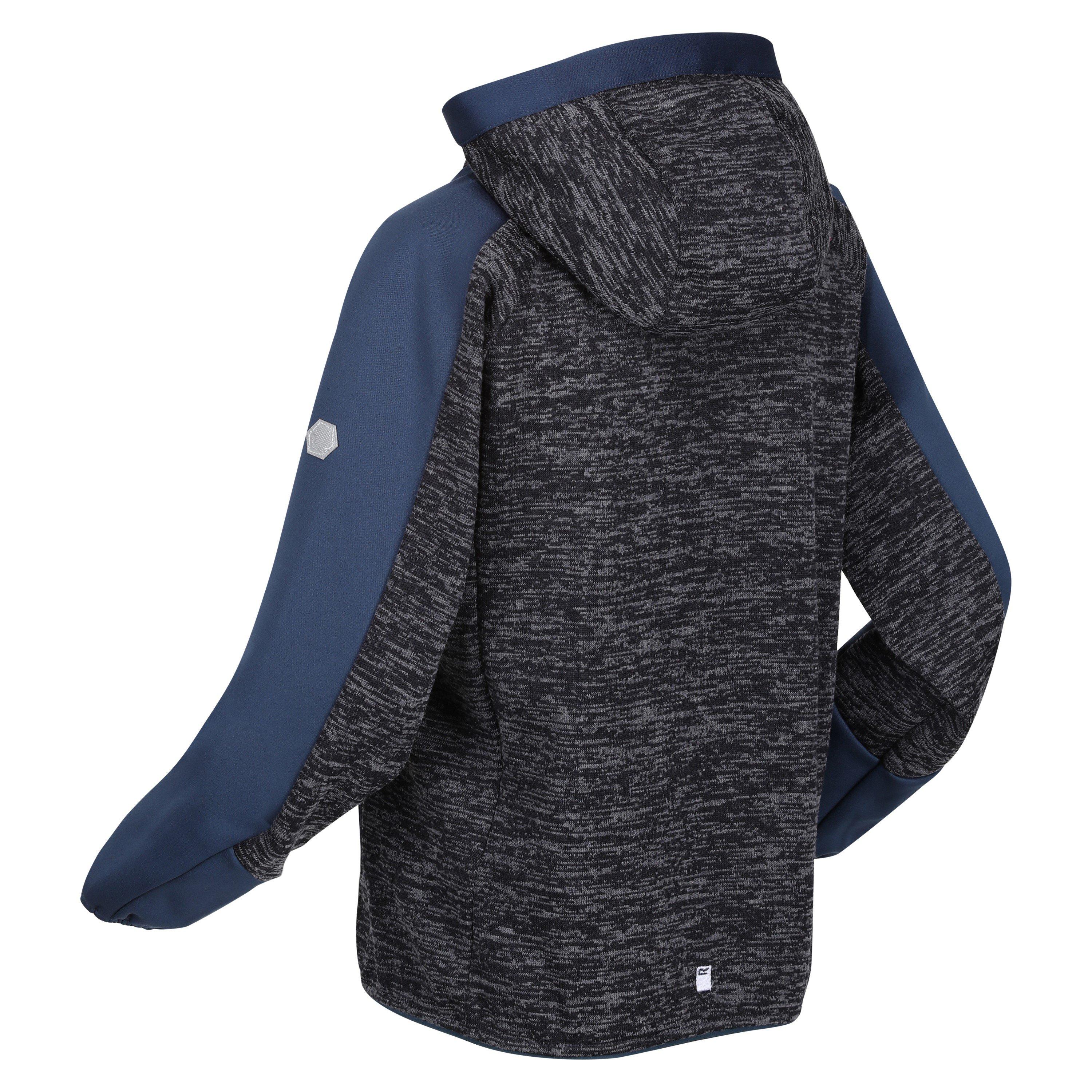 Nvy/MnLtDnm - Regatta - Dissolver Full-Zip Fleece Fabric - 4