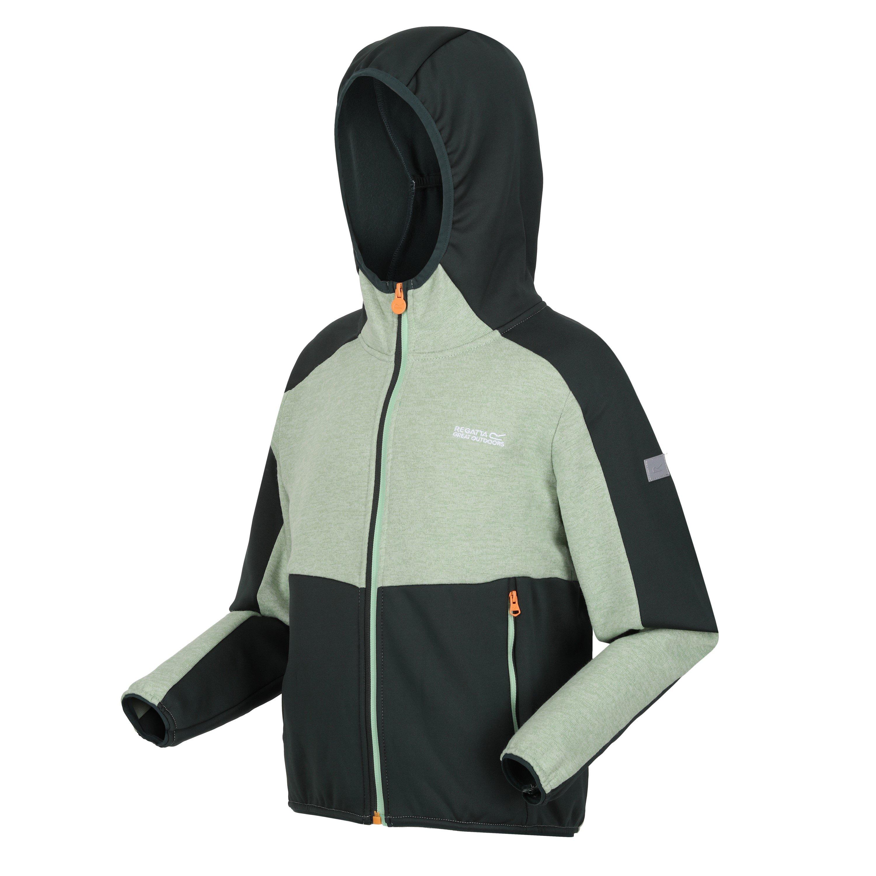 DrkstSpr/QuG - Regatta - Kids' Full-Zip Fleece - 3