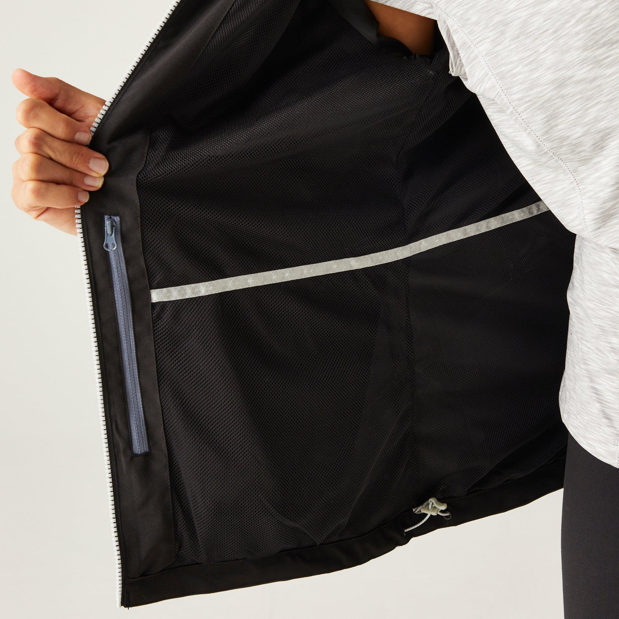 Crno/Bijelo - Regatta - Birchdale Waterproof Jacket - 4