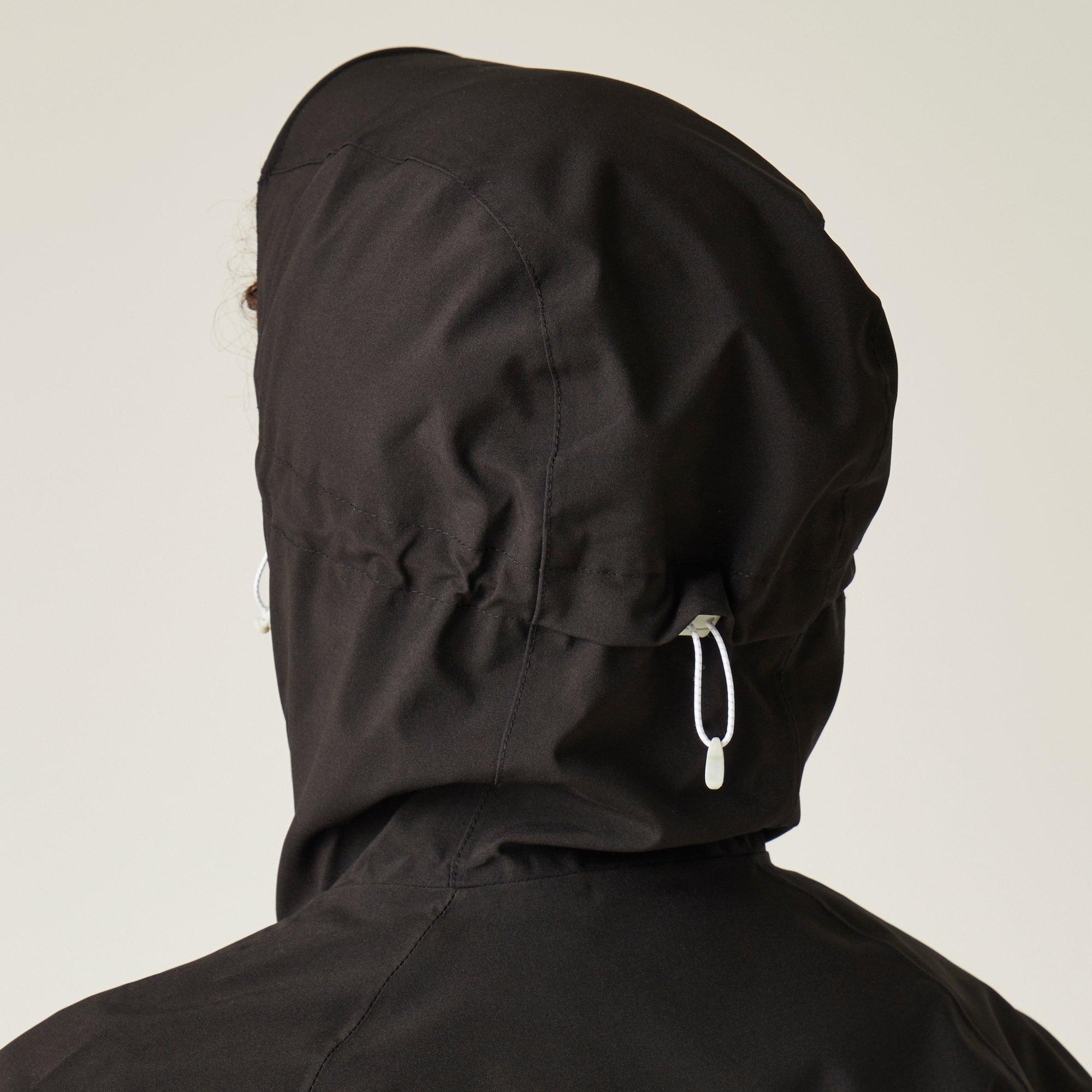 Crno/Bijelo - Regatta - Birchdale Waterproof Jacket - 6