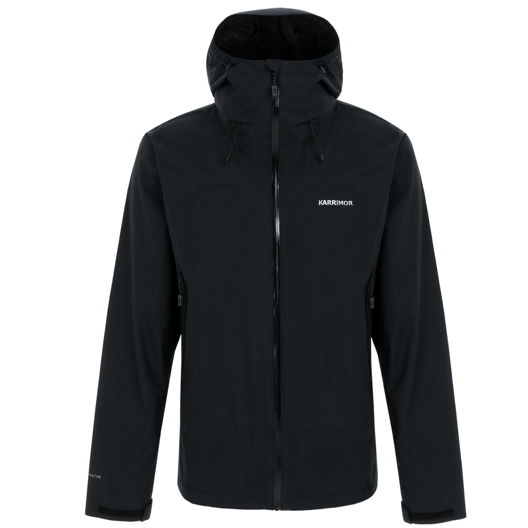 Black - Karrimor - Mens Hot Rock WeatherTite Waterproof Jacket - 1
