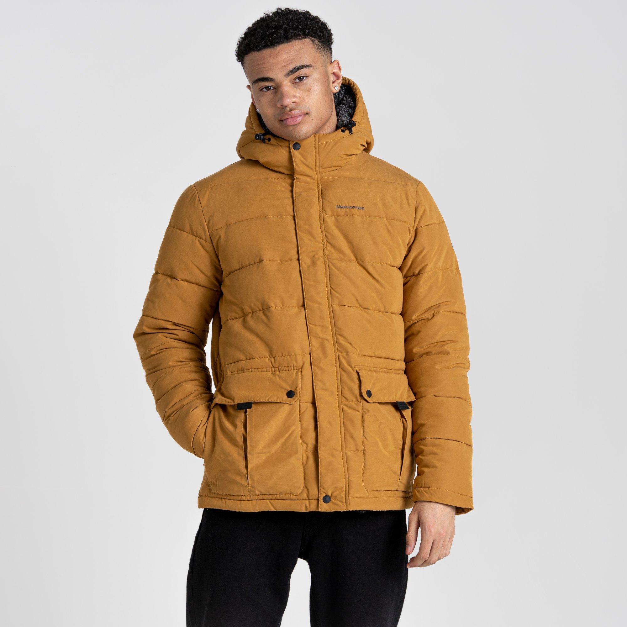 Craghoppers Men's Crag Trillick Durable Water-Repellent Insulated Puffer Jacket - Taupe - Medium