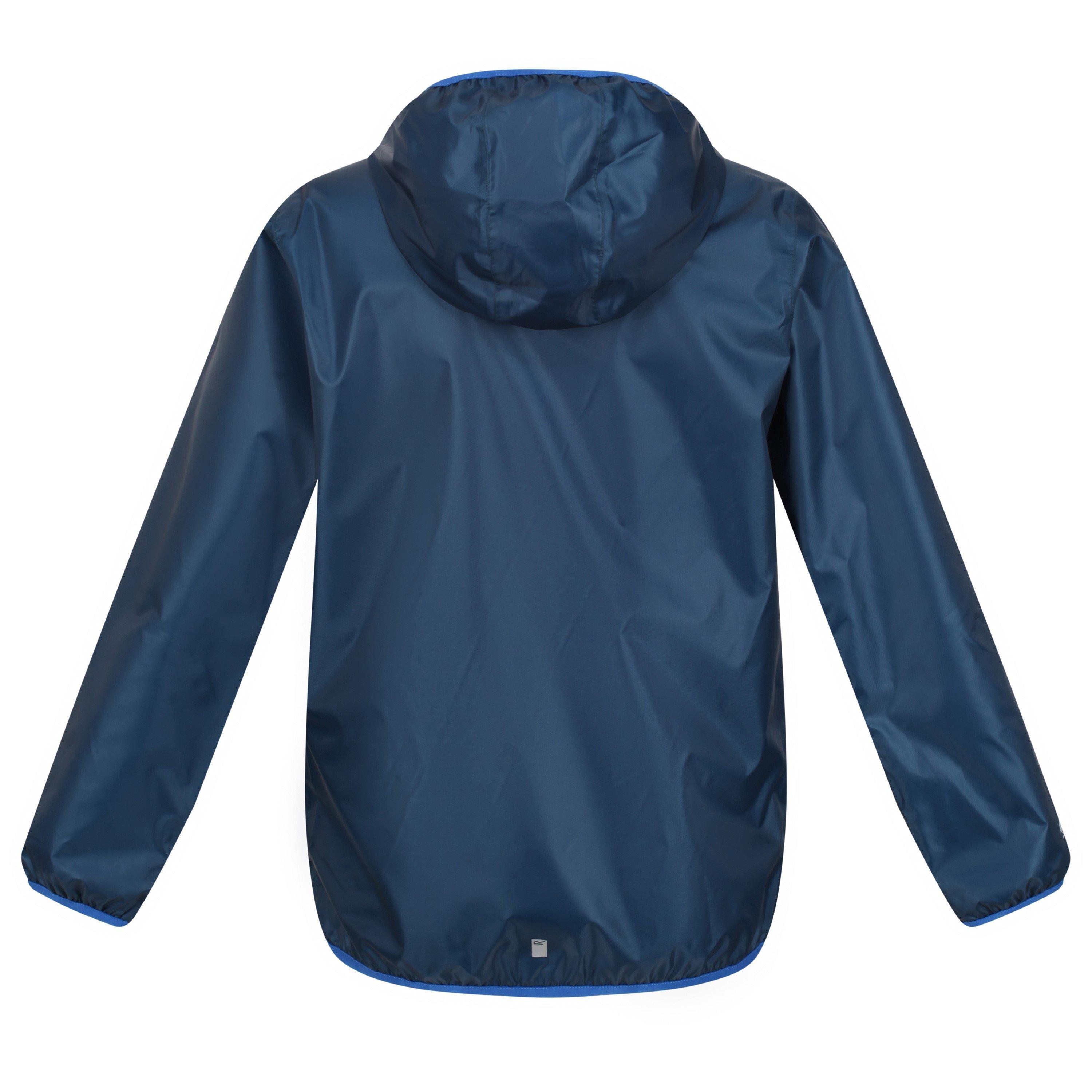 Moonlight Denim - Regatta - Kids' Lever II Long Sleeve Waterproof Jacket - 8