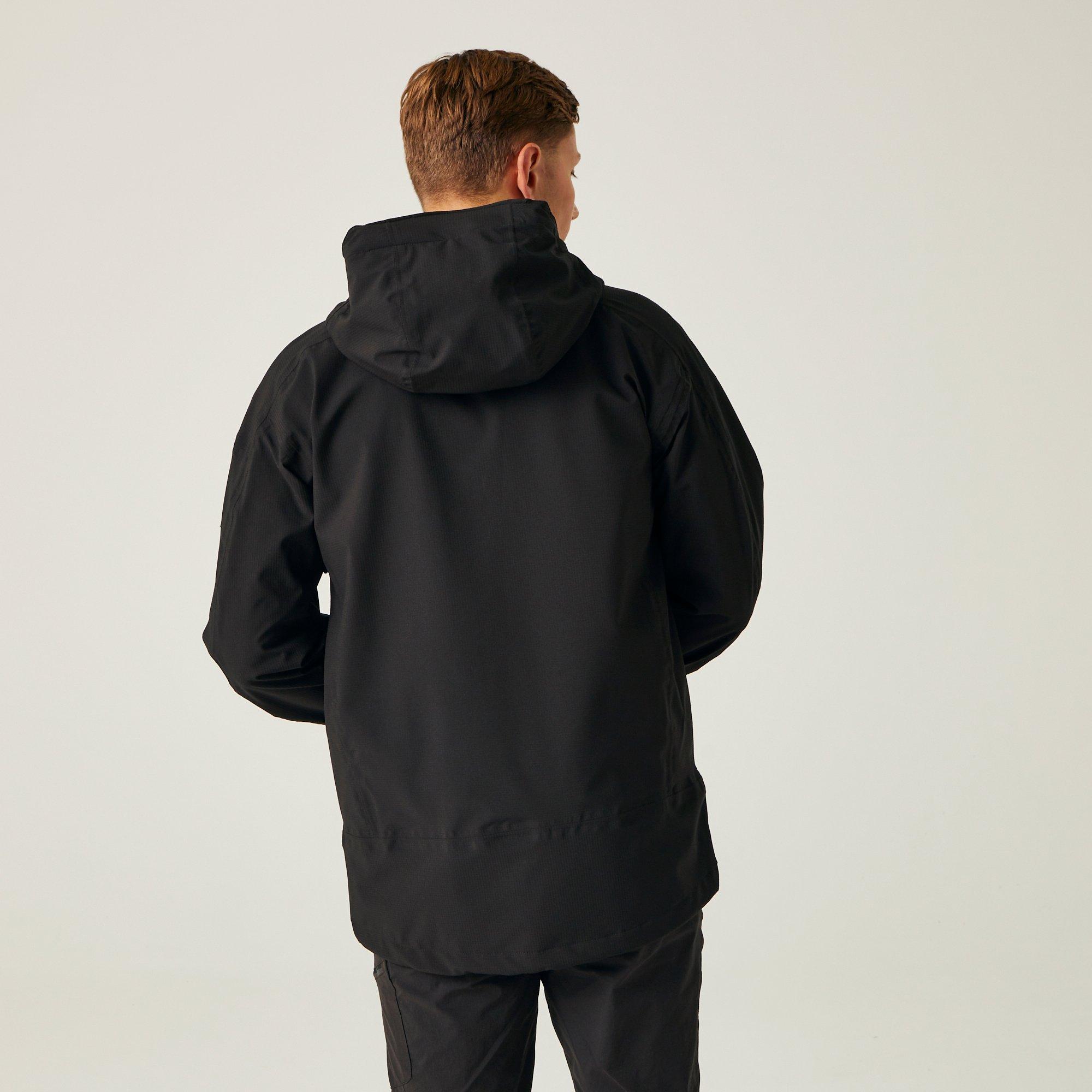 Noir - Regatta - Okara Isotex 15000 Waterproof Breathable Long Sleeve Waterproof Jacket - 4