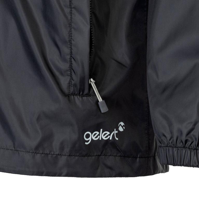 Noir - Gelert - Packaway Mens Waterproof Jacket - 5