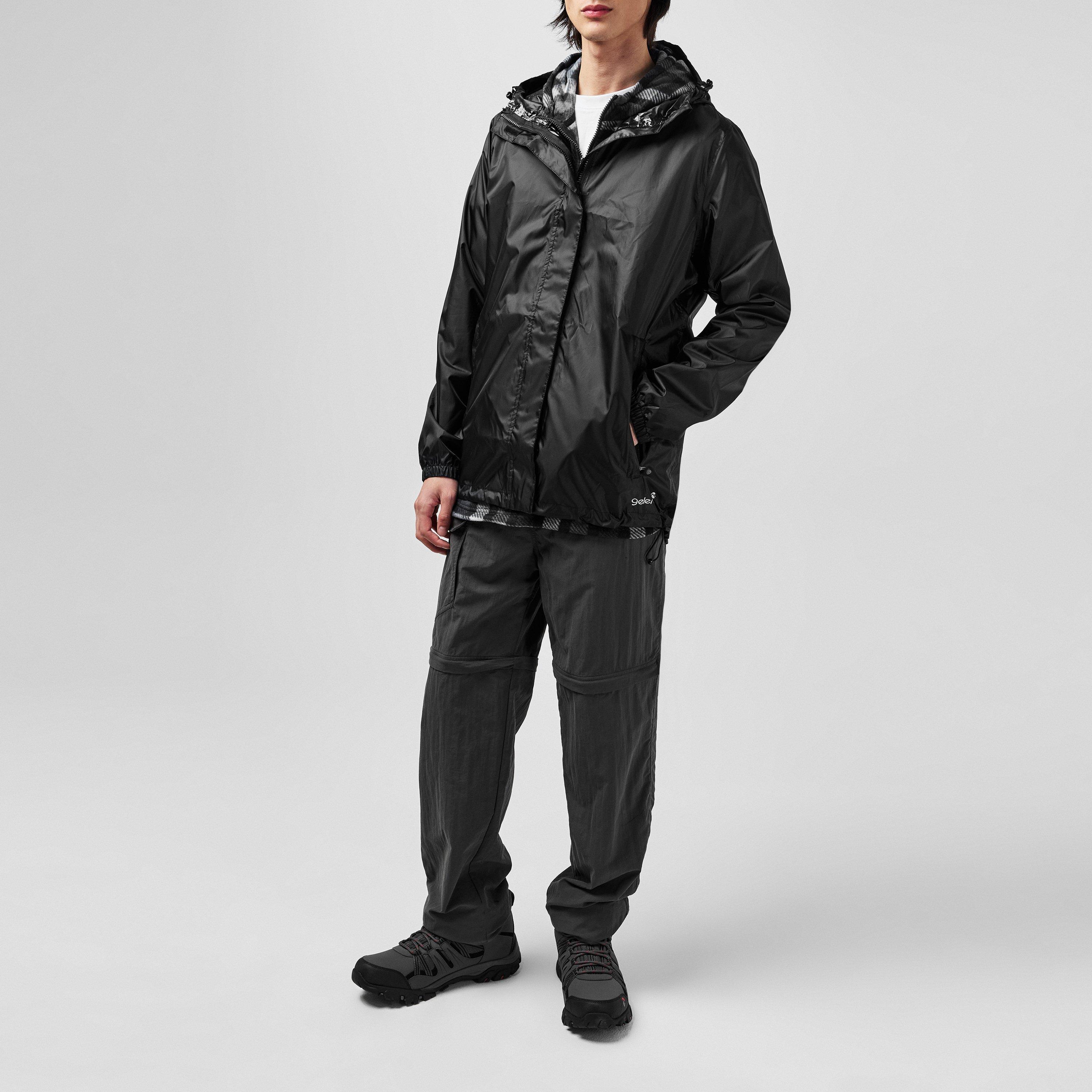 Schwarz - Gelert - Packaway Waterproof Jacket Mens - 5