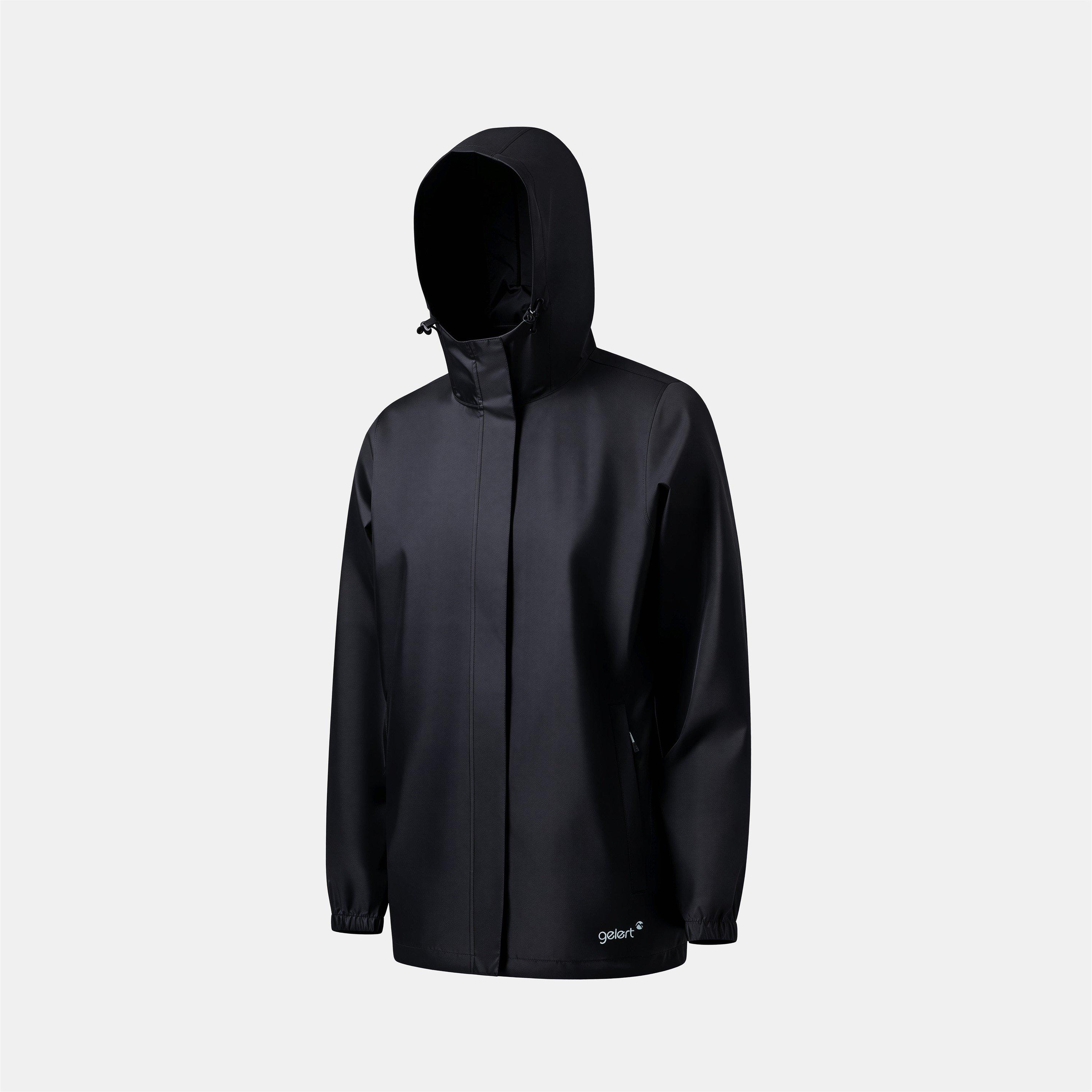 Black - Gelert - Mens Packaway Waterproof Jacket - 3