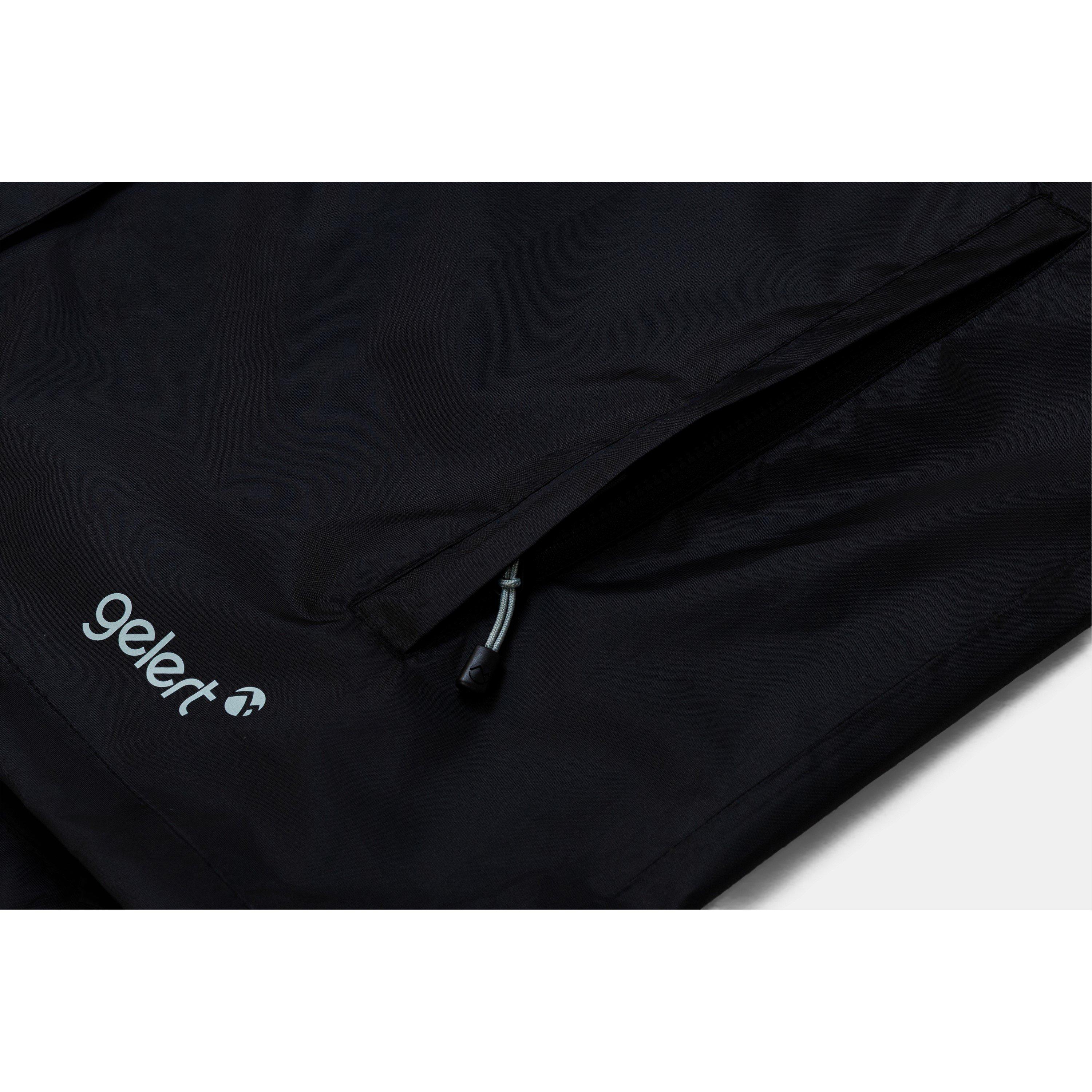 Black - Gelert - Mens Packaway Waterproof Jacket - 4