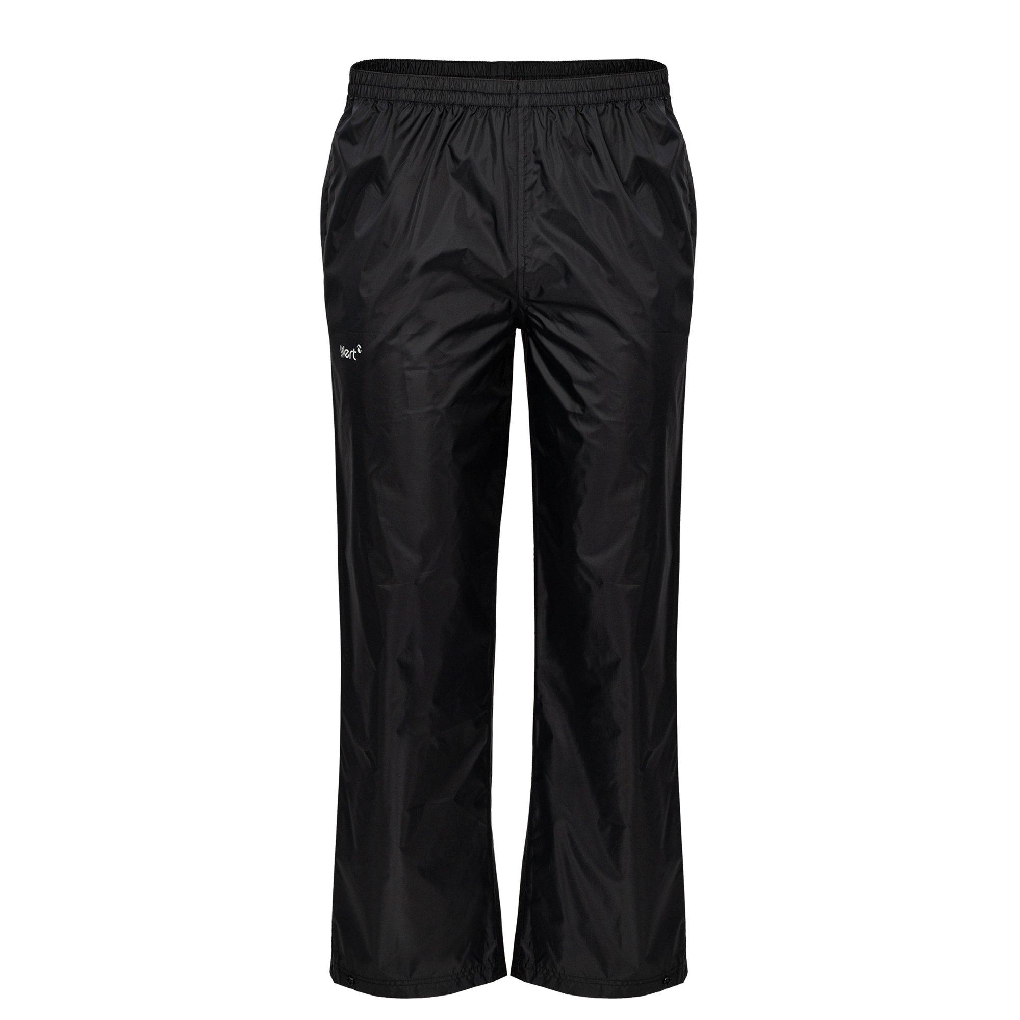 Gelert Men's Packaway Waterproof Trousers - Black - 2XL