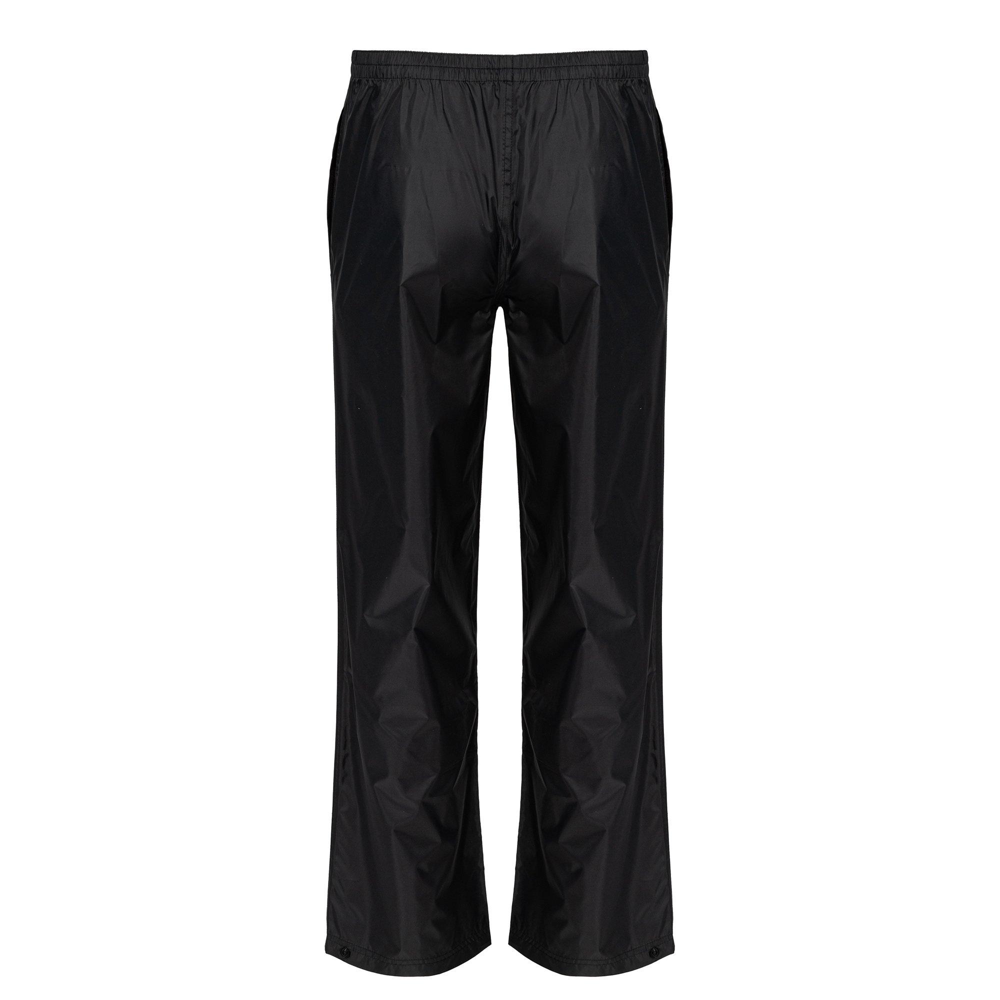 Zwart - Gelert - Packaway Waterproof Trousers Mens - 2