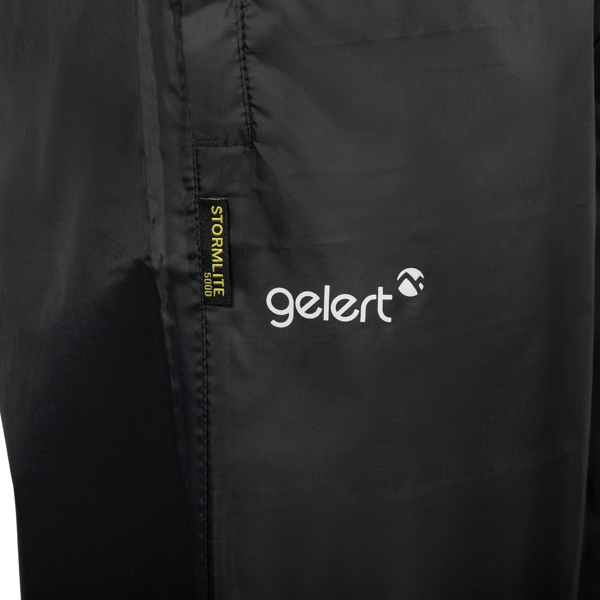Zwart - Gelert - Packaway Waterproof Trousers Mens - 8