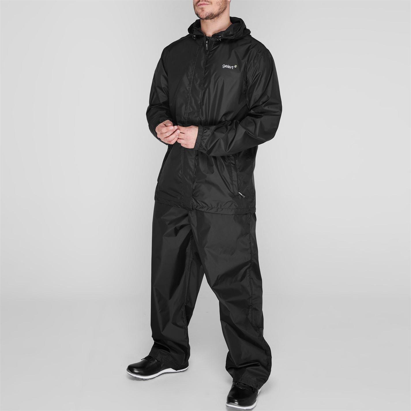 Zwart - Gelert - Packaway Waterproof Trousers Mens - 3