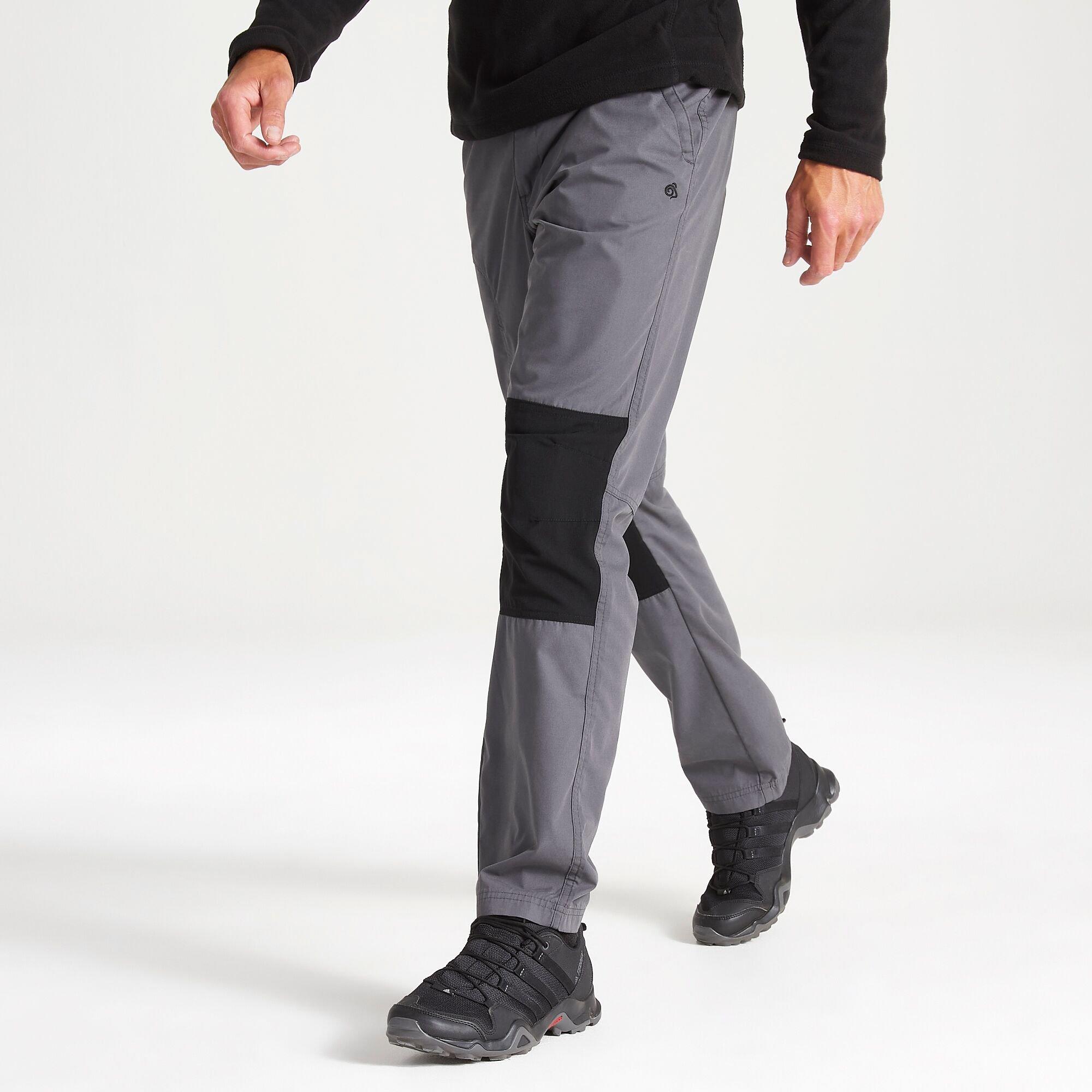 Craghoppers Pantaloni Kiwi Pro Uomo (Nero