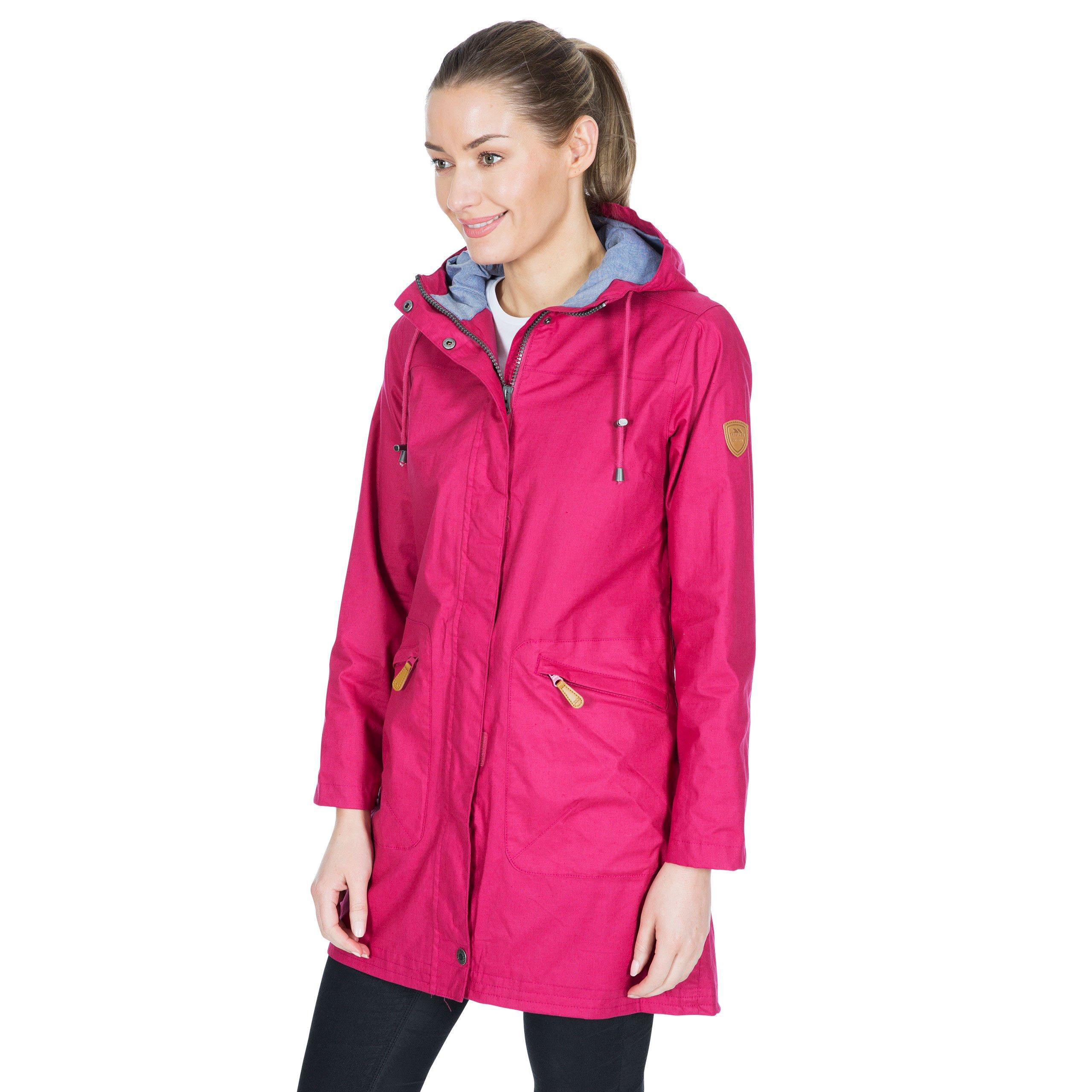 Dark Pink Lady - Tresspass - Trespass Sprinkled Waterproof Jacket - 4