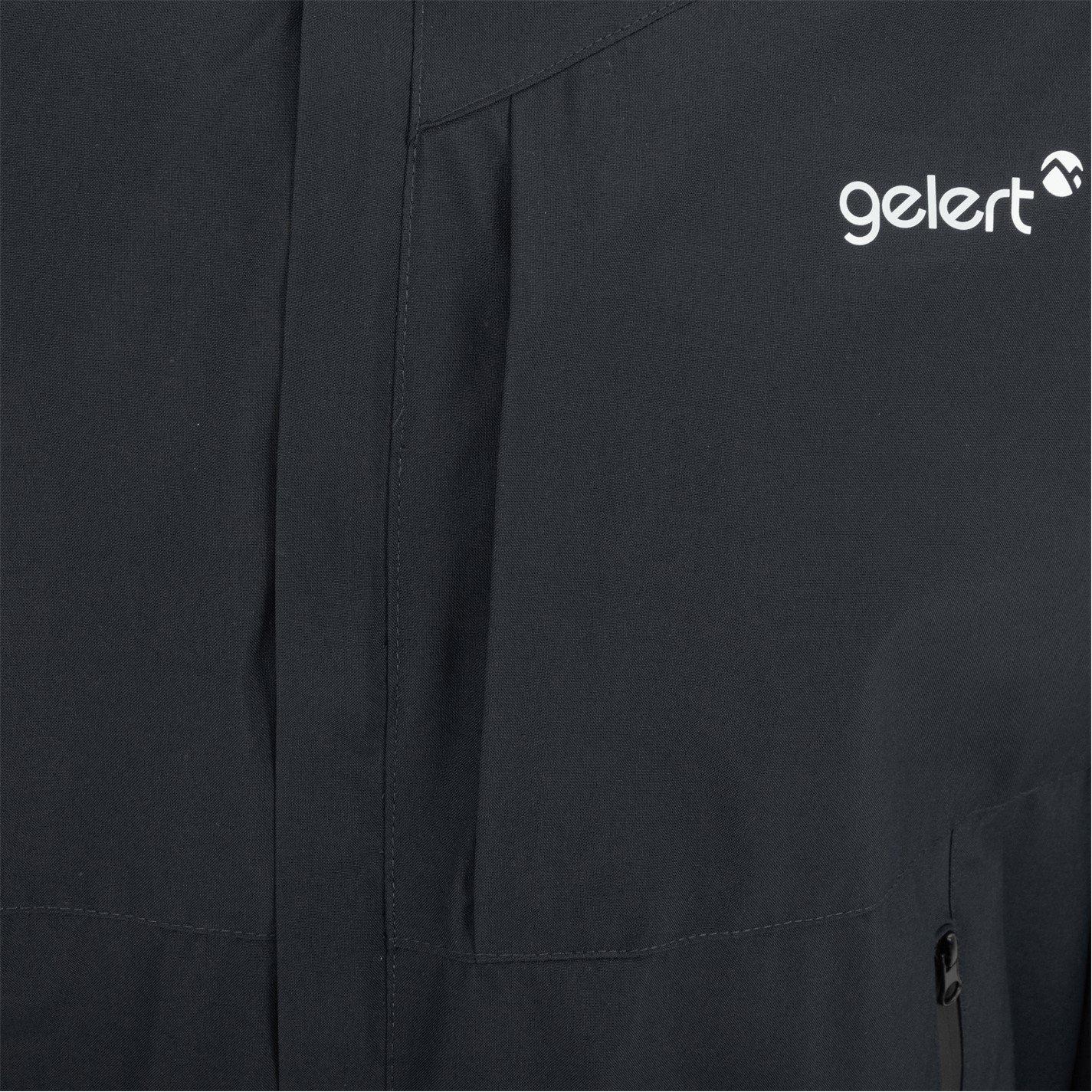 Dark Grey - Gelert - Men's Hooded Water Resistant Windproof Waterproof Jacket - 2