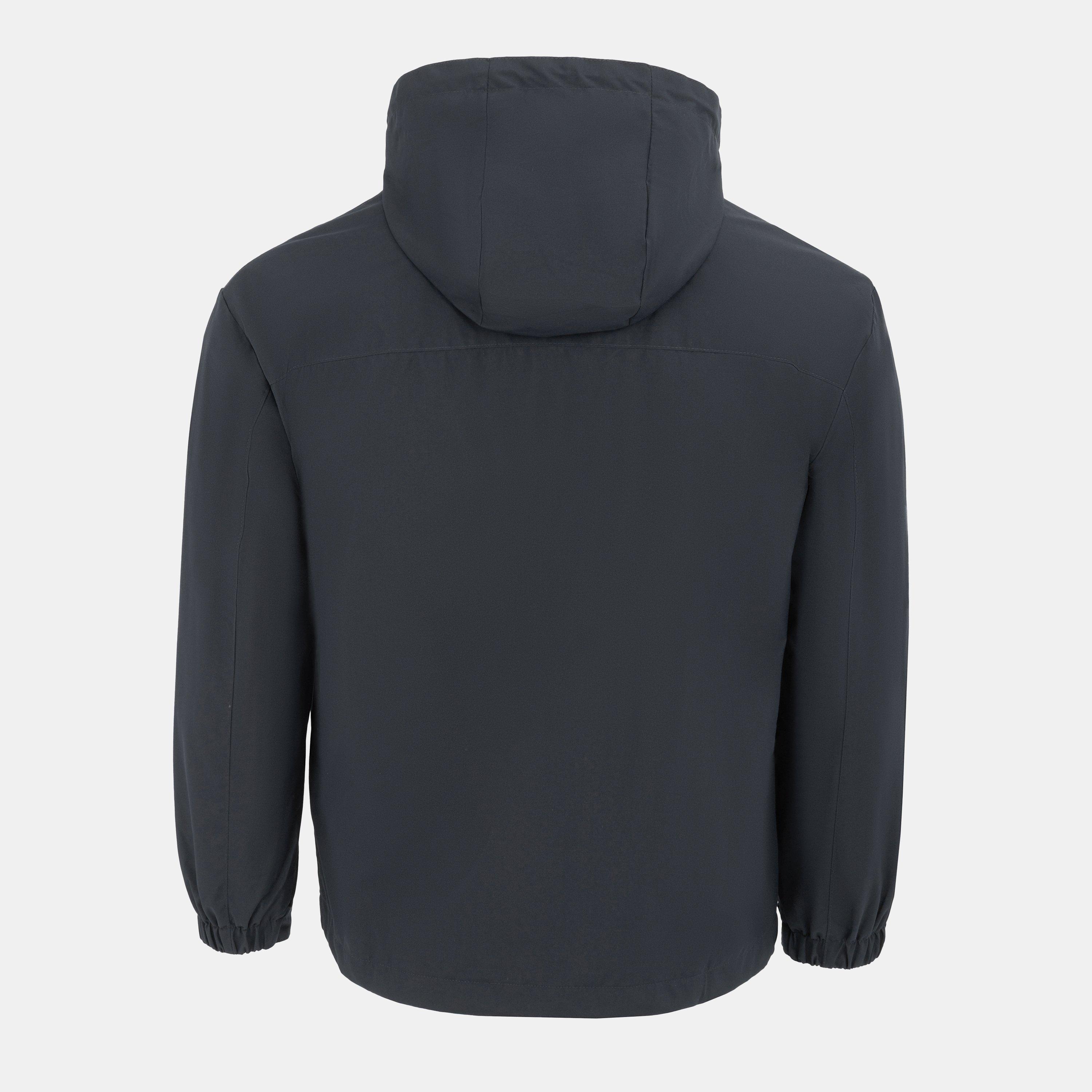 Dark Grey - Gelert - Men's Hooded Water Resistant Windproof Waterproof Jacket - 6