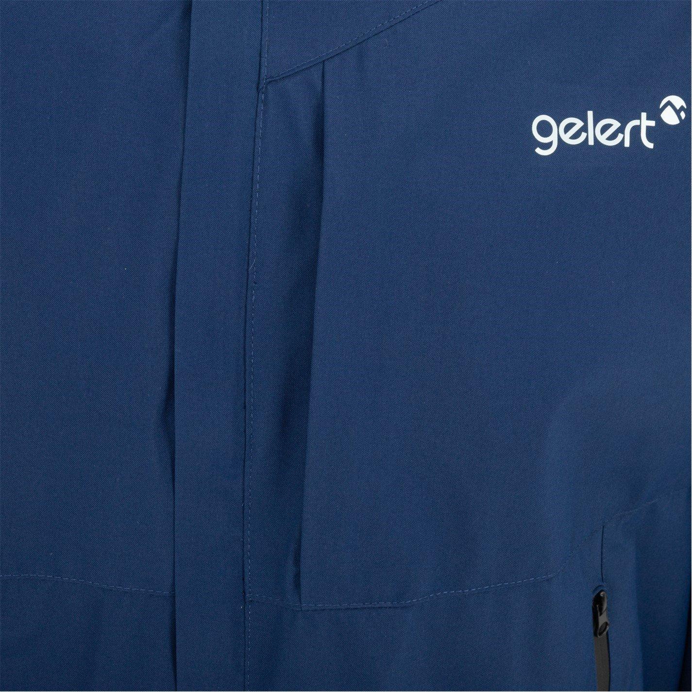 Blå - Gelert - Men's Hooded Water Resistant Windproof Waterproof Jacket - 2