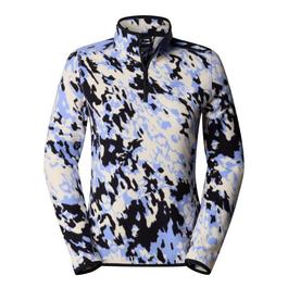 The North Face W 100 GLACIER PRINTED 1/4 ZIP - EU