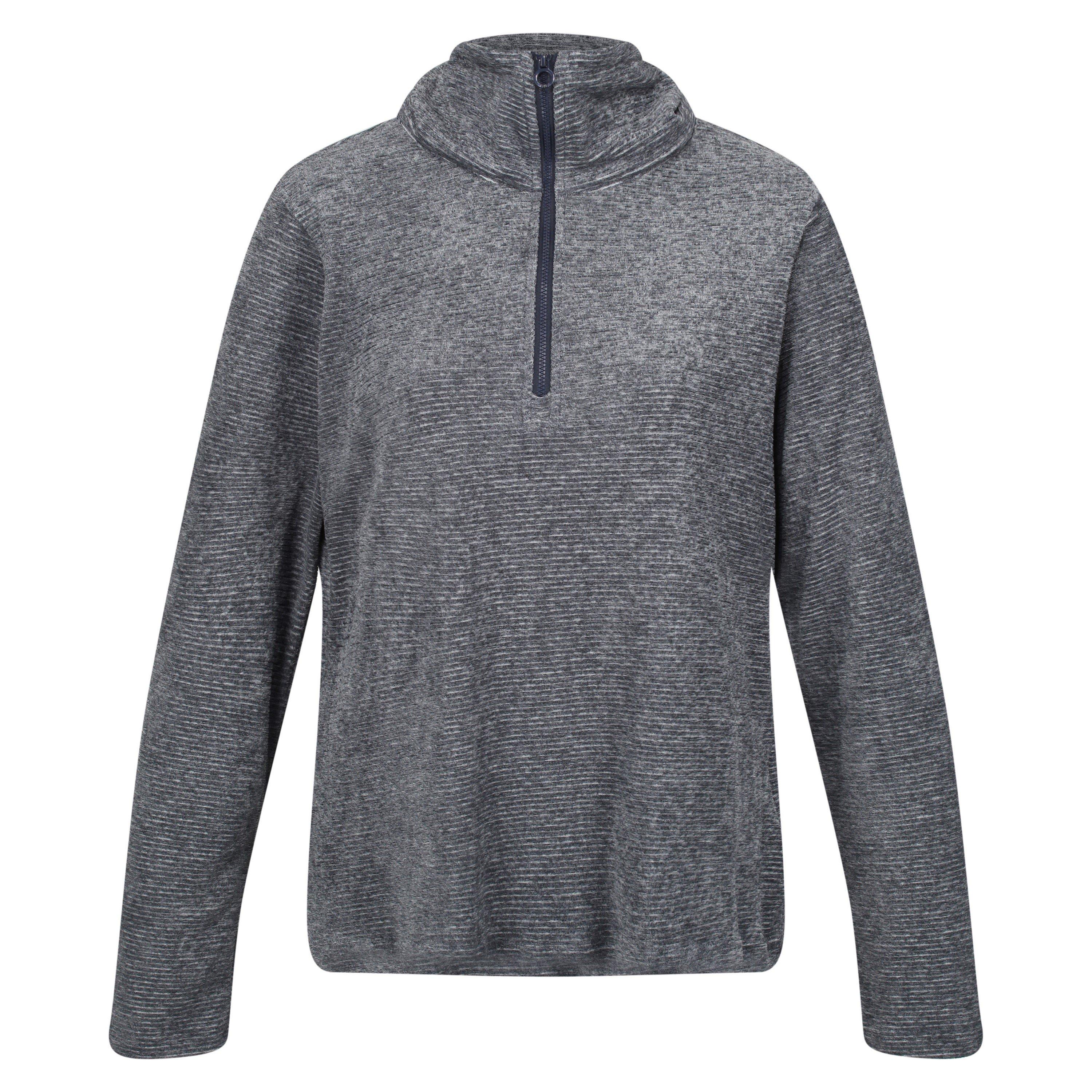 Navy Texture - Regatta - Fidelia II quarter Zip Fleece - 2