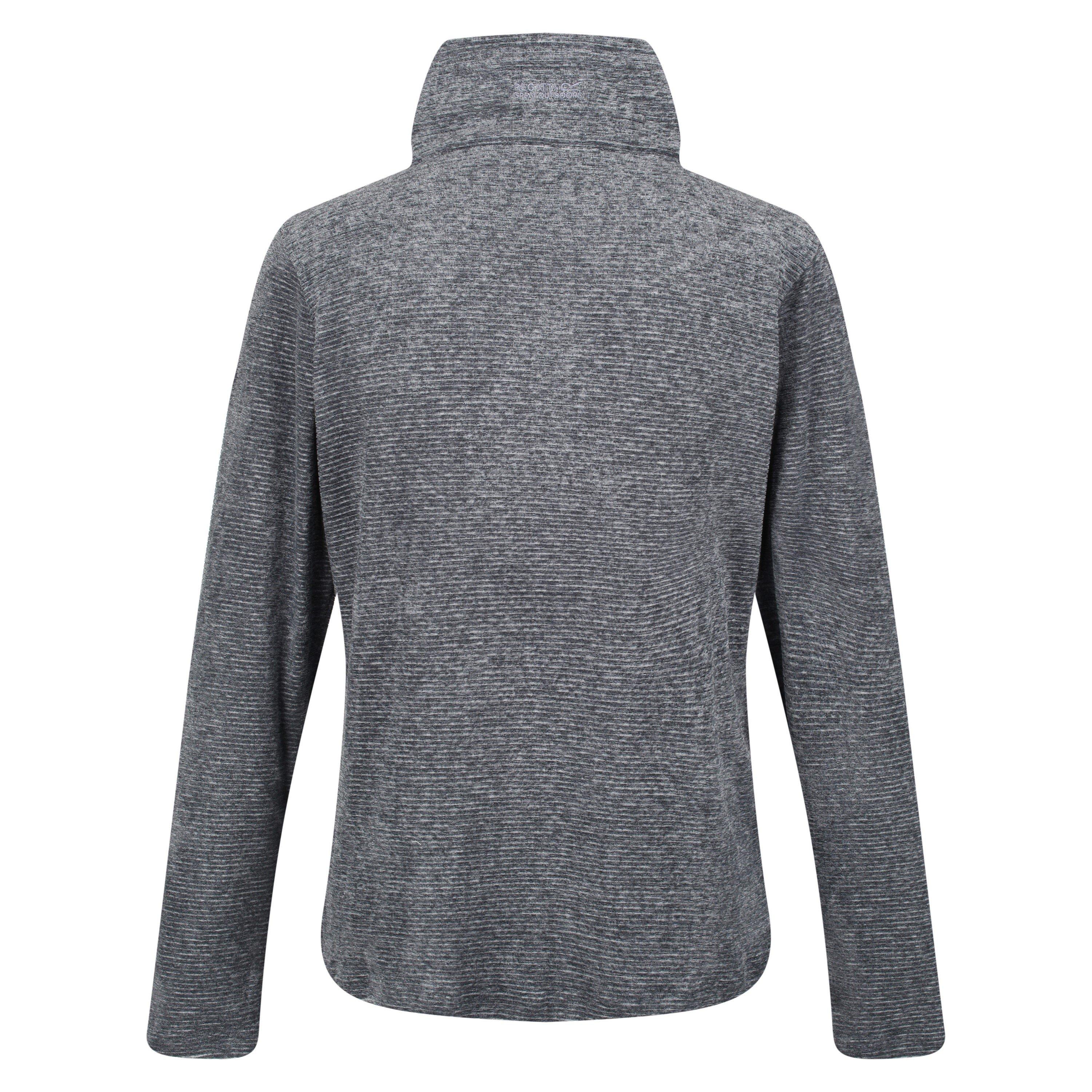 Navy Texture - Regatta - Fidelia II quarter Zip Fleece - 4