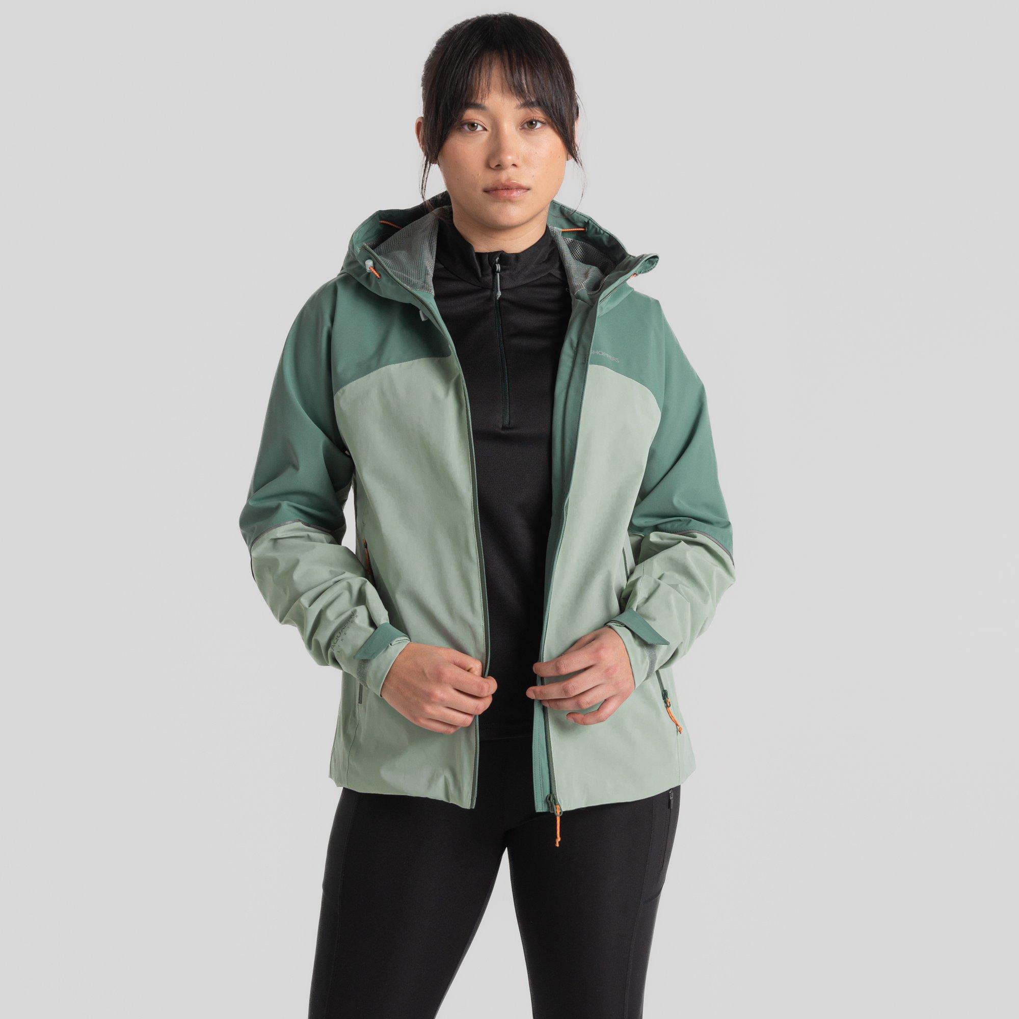 FrPine/MdowH - Craghoppers - Women's Crag Aisling Waterproof Jacket - 4