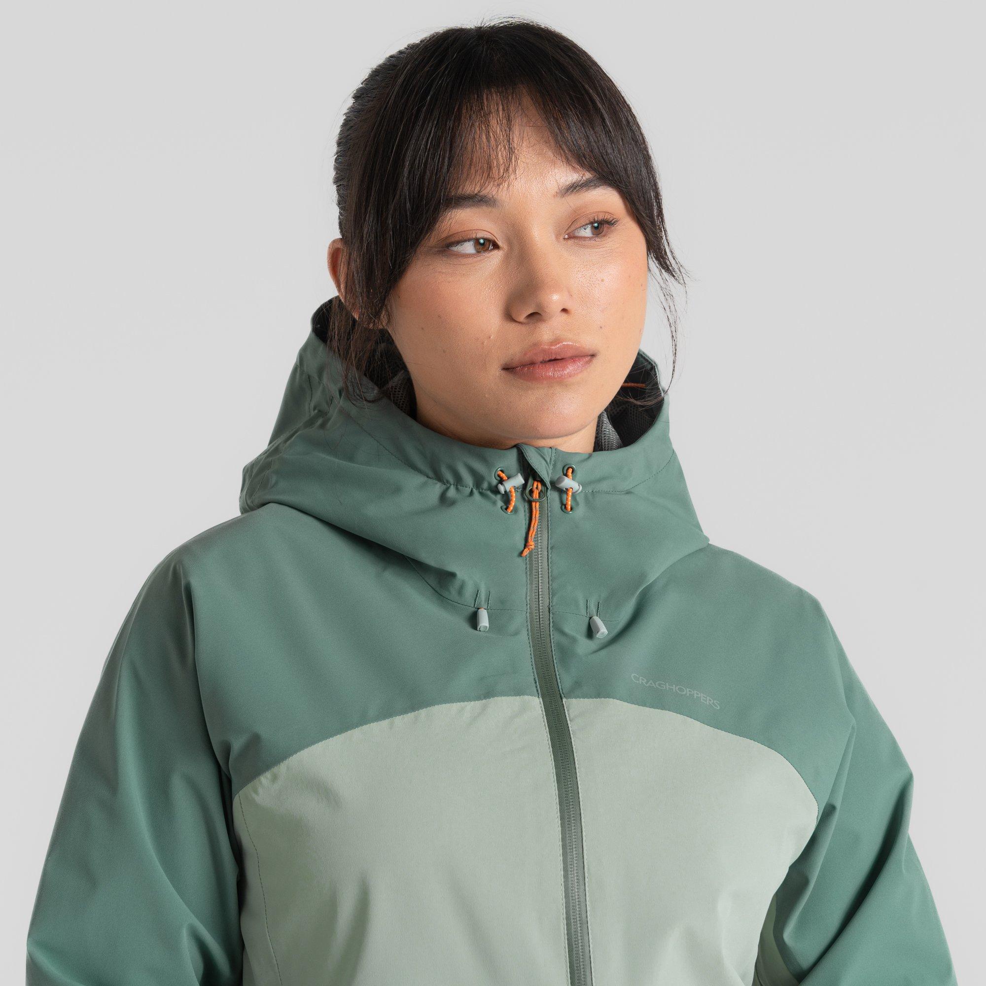 FrPine/MdowH - Craghoppers - Women's Crag Aisling Waterproof Jacket - 5