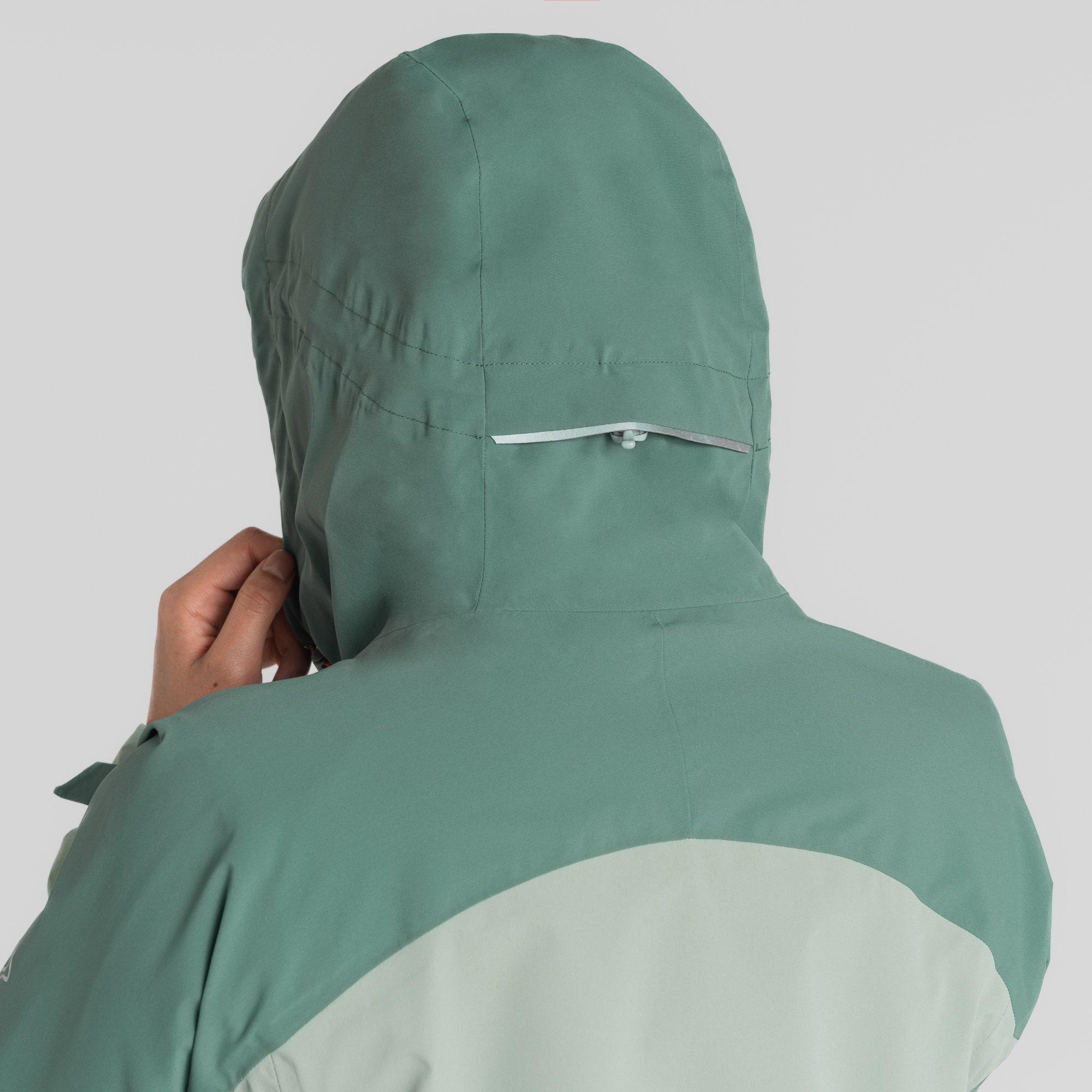 FrPine/MdowH - Craghoppers - Women's Crag Aisling Waterproof Jacket - 10