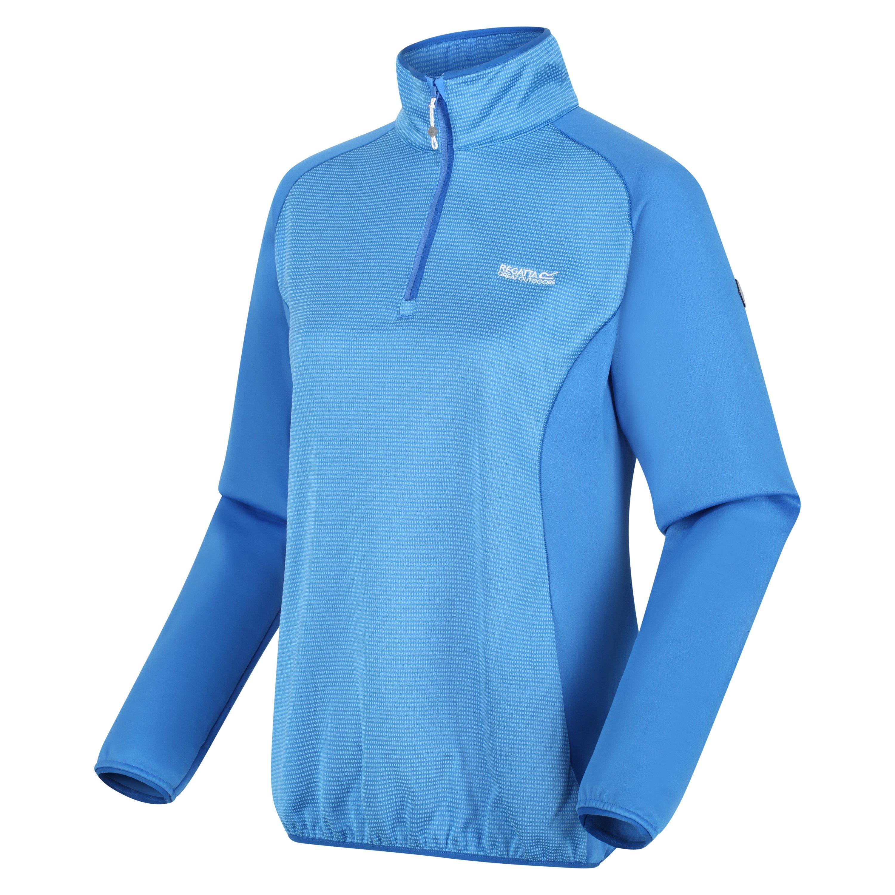 Sonic plava - Regatta - Highton quarter Zip Fleece - 3