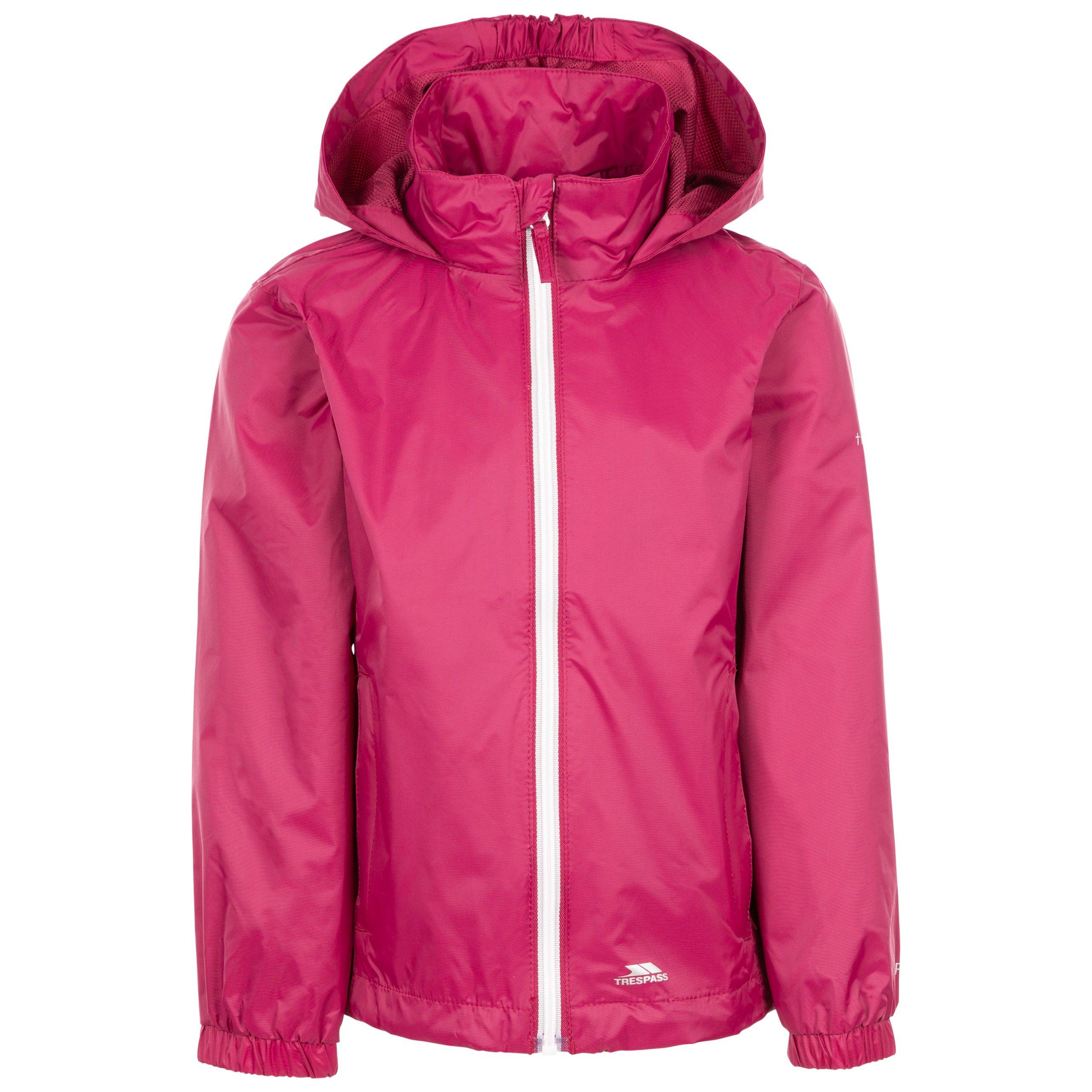Berry - Trespass - Kids' Sabrina Waterproof Jacket - 1