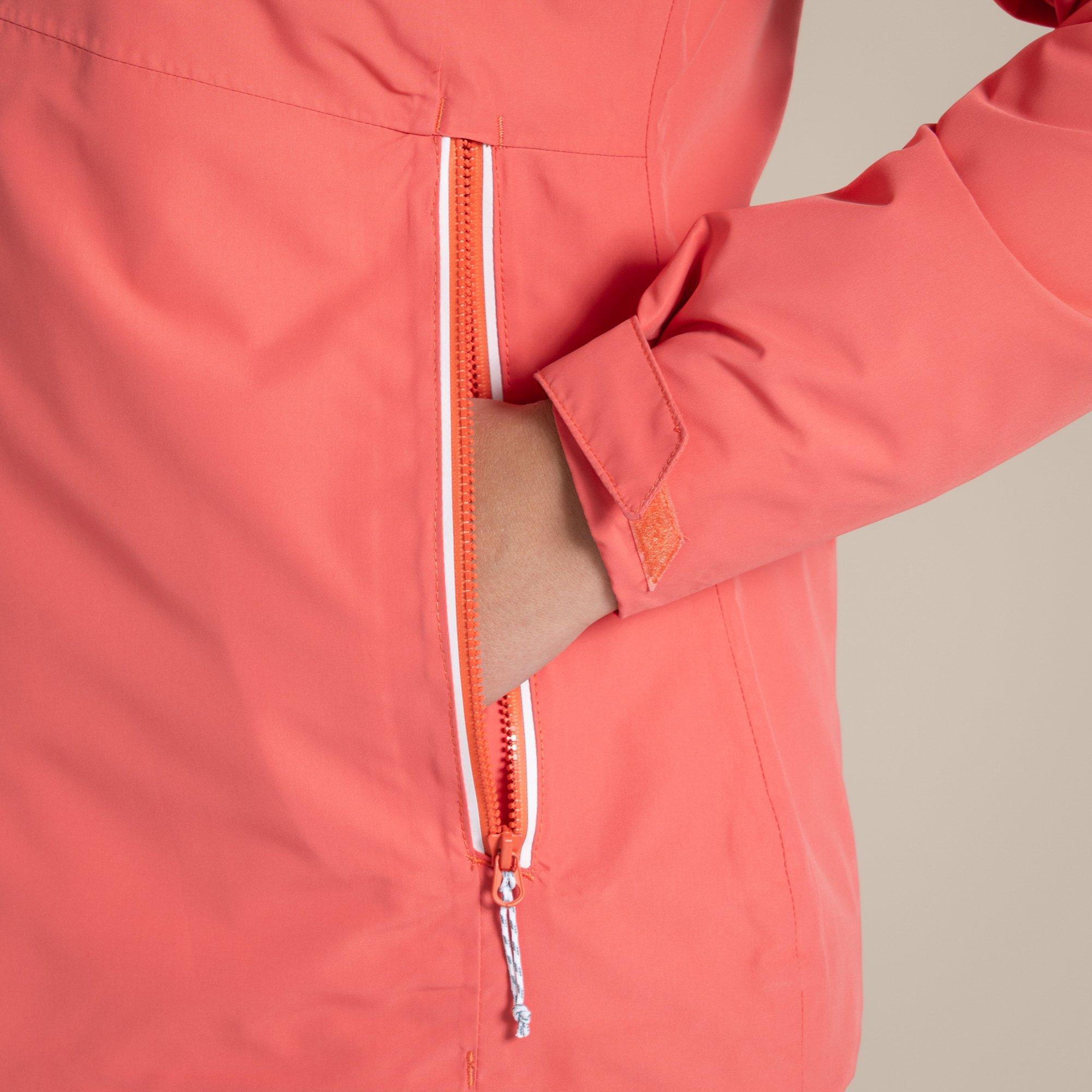 Tiefes Korallenrot - Craghoppers - Women's Crag Brielle Waterproof Jacket - 4