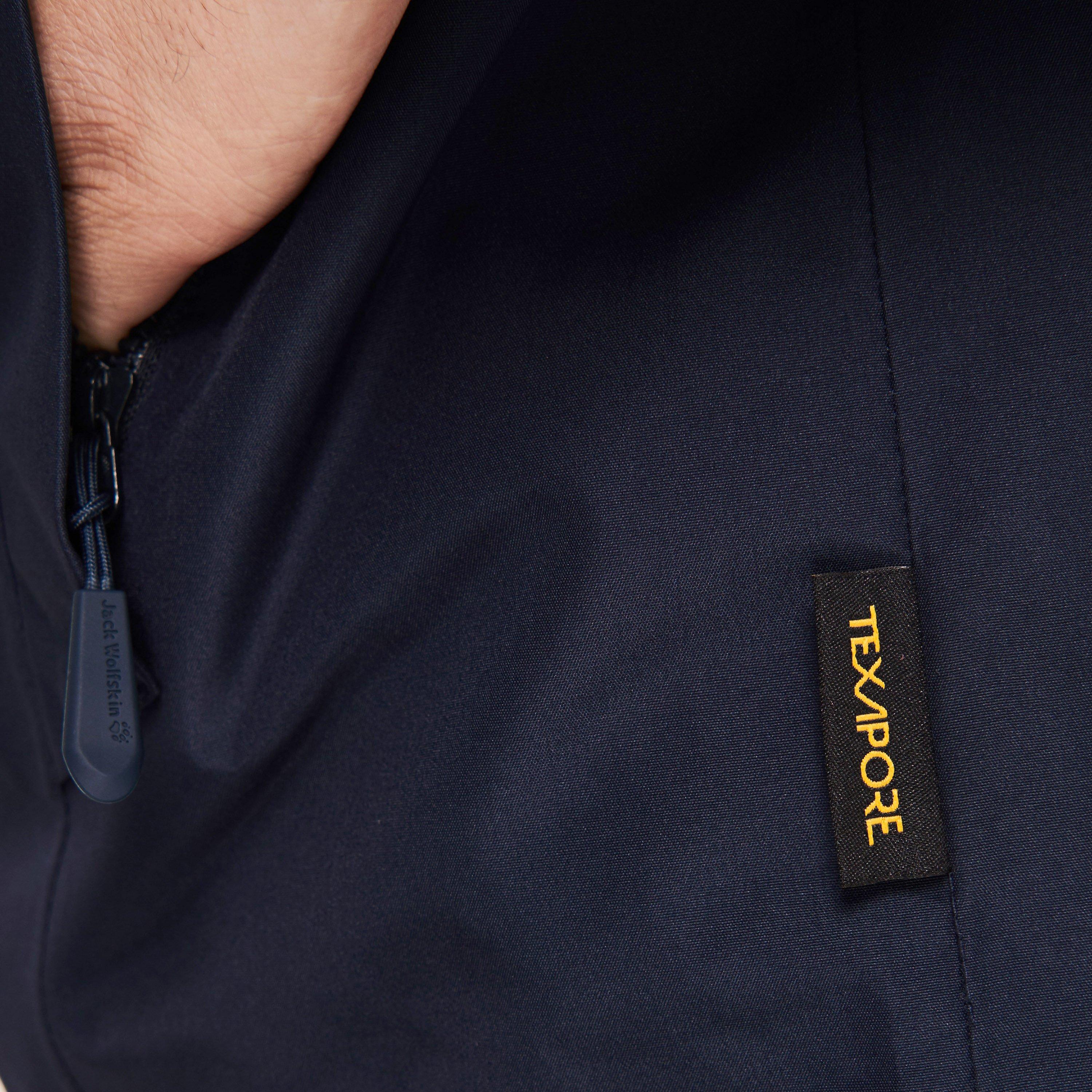 Blu notte - Jack Wolfskin - Stormy 2L Waterproof Long Sleeve Rain Anorak - 7