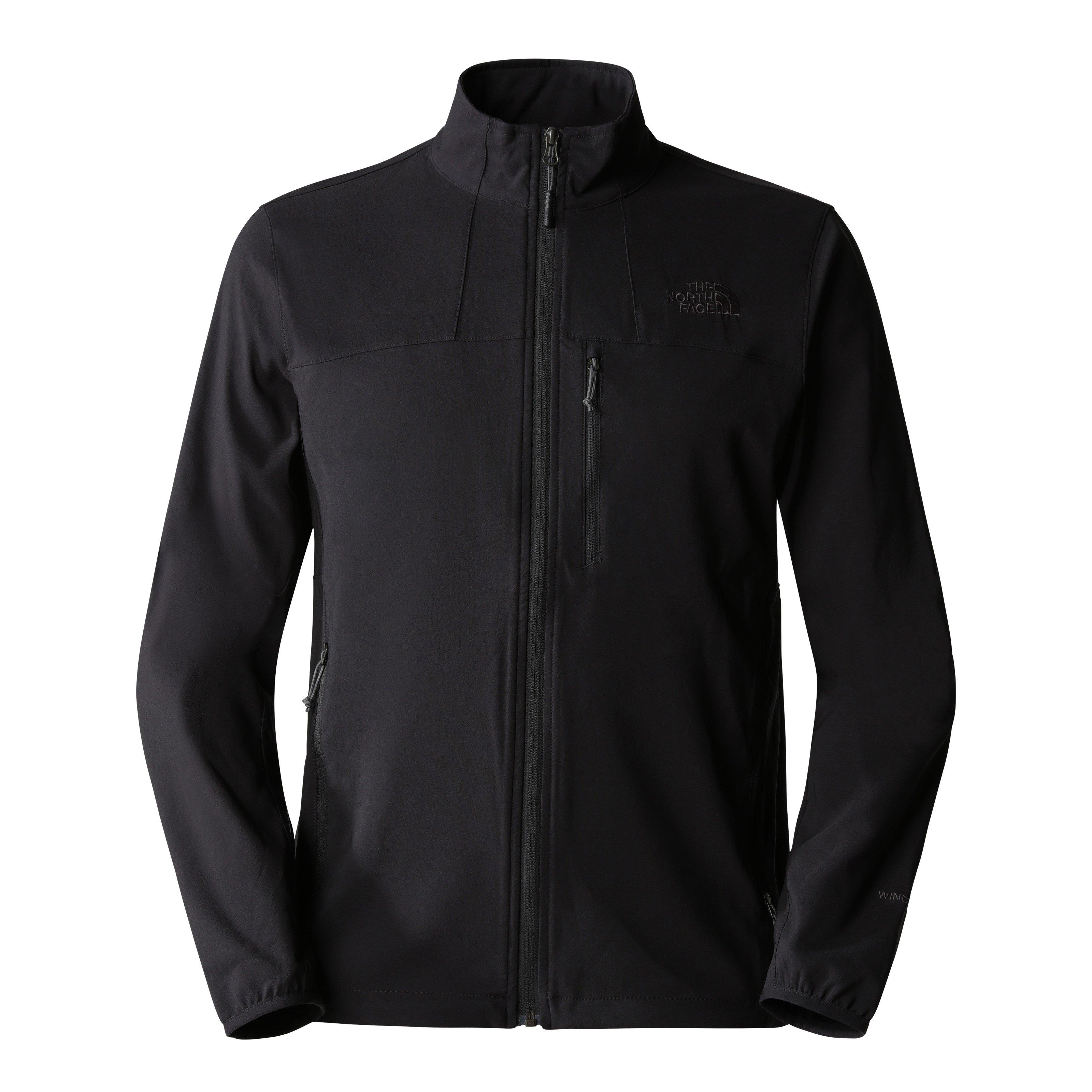Negro - The North Face - Men's Nimble Wind-Resistant Water-Repellent Softshell Jacket - 1