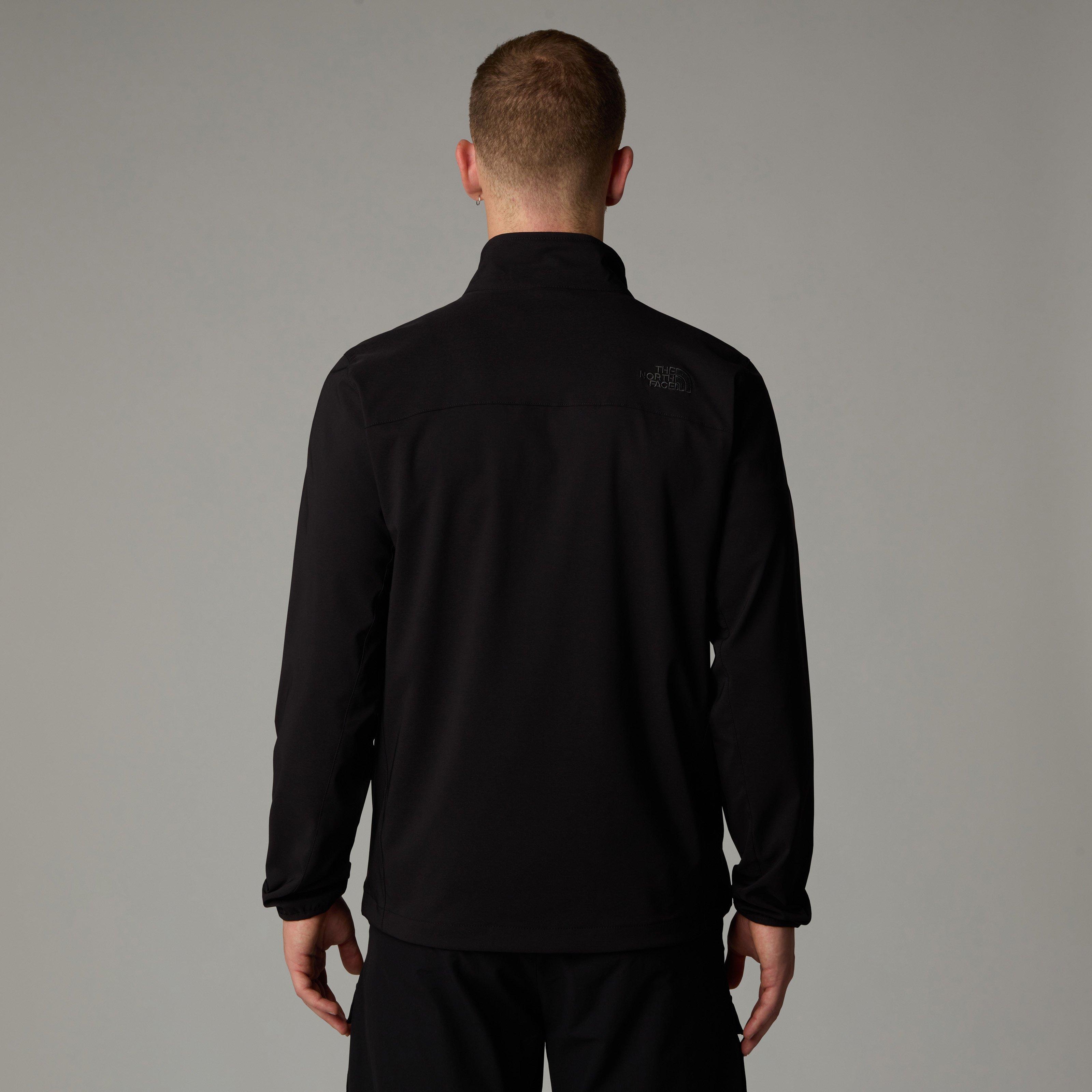 Black - The North Face - Men's Nimble Wind-Resistant Water-Repellent Softshell Jacket - 4