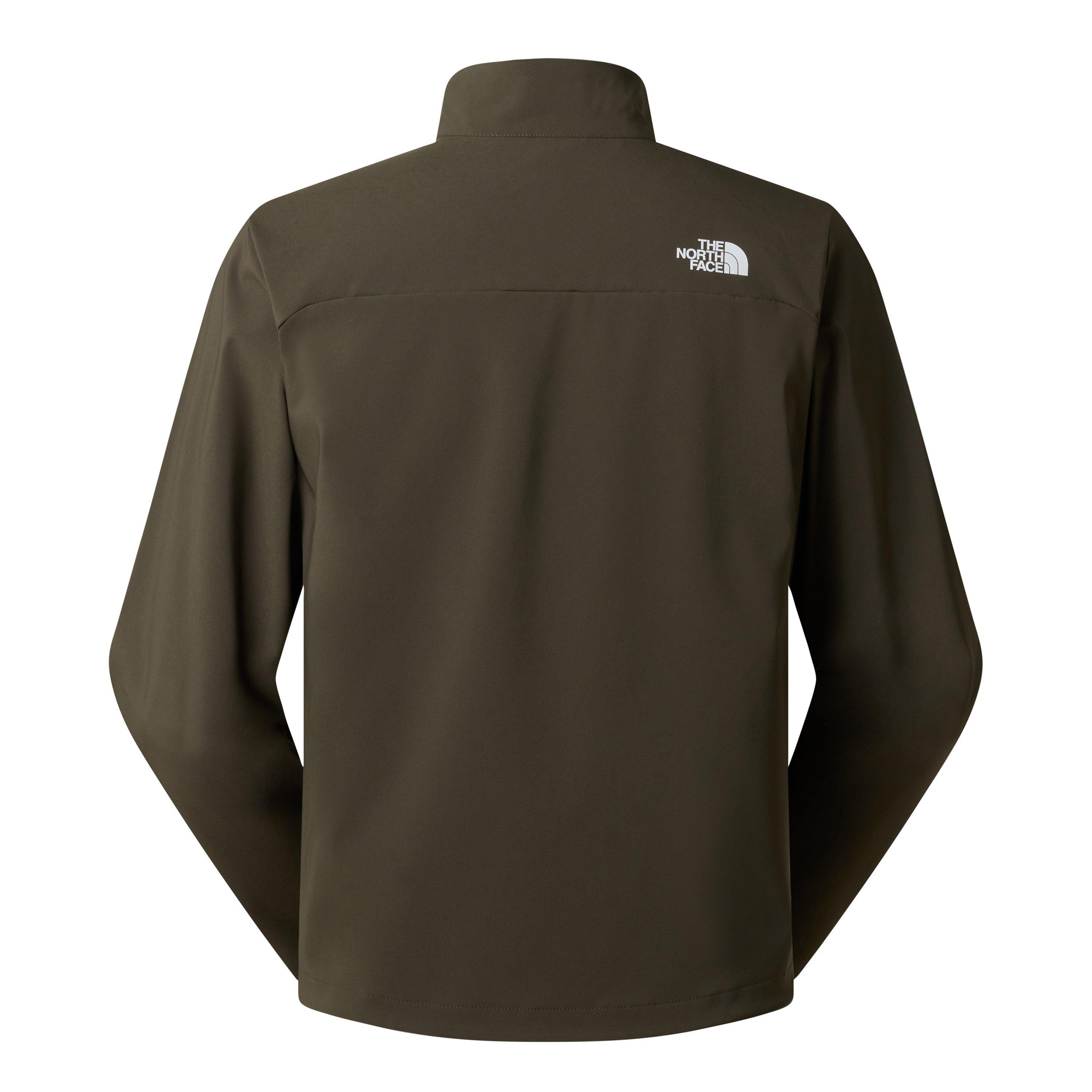 Taupe Green - The North Face - Men's Nimble Wind-Resistant Water-Repellent Softshell Jacket - 2