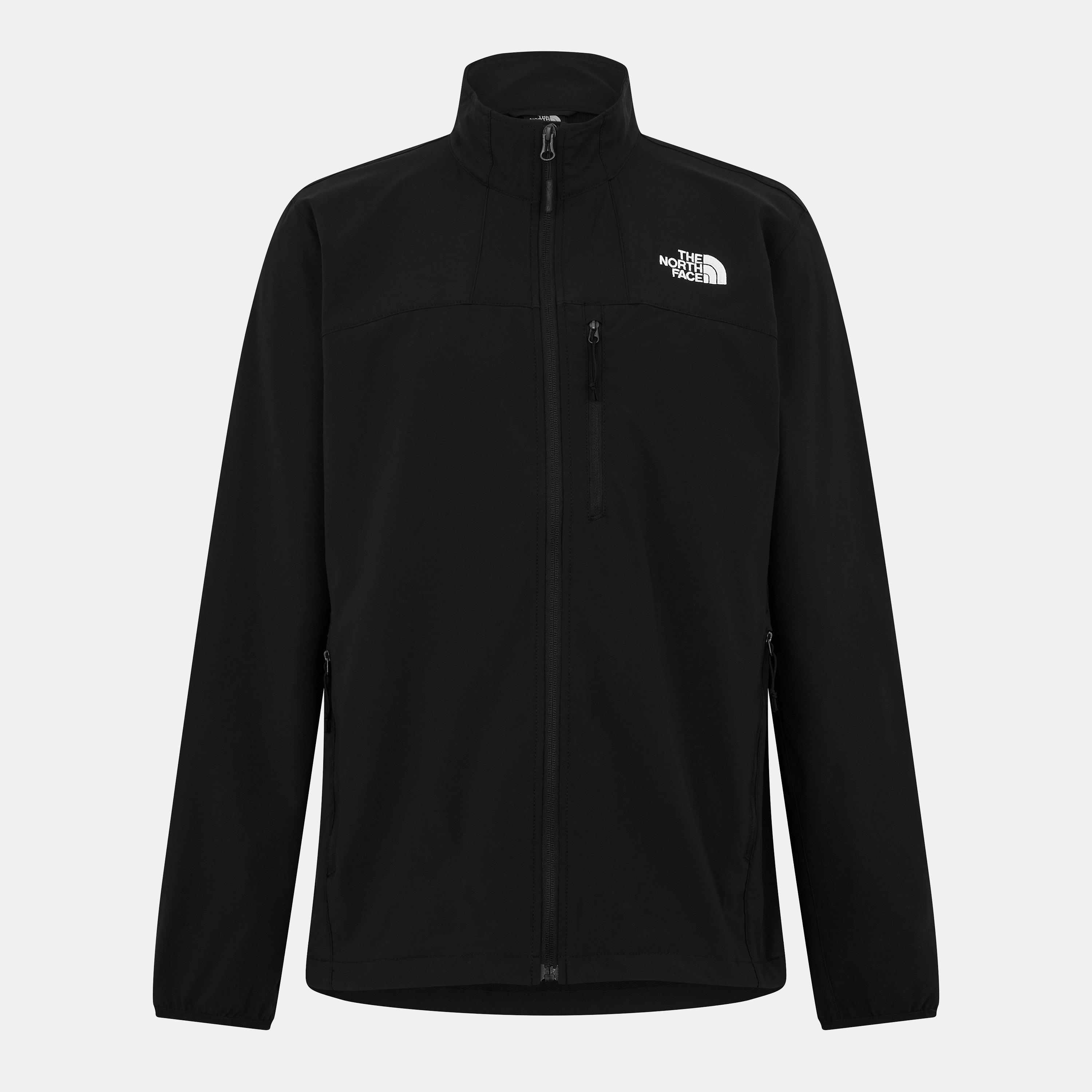 The North Face Men's Nimble Wind-Resistant Water-Repellent Softshell Jacket - Tnf Black - Small