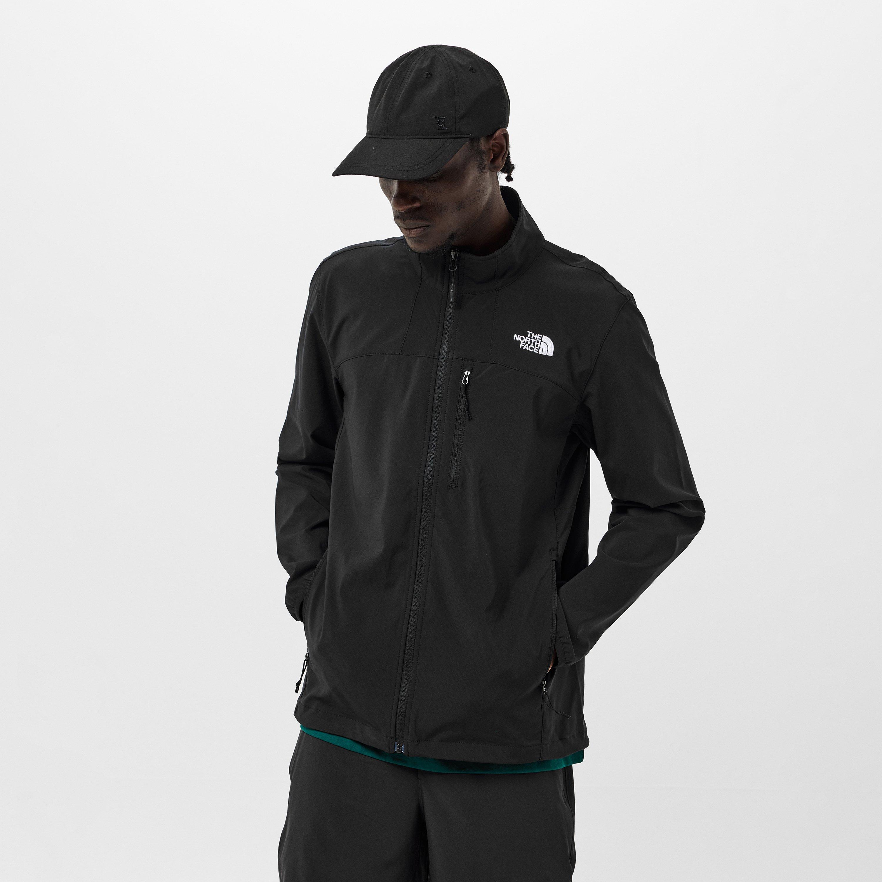 TNF crne - The North Face - Nimble Wind-Resistant Water-Repellent Softshell Jacket - 3