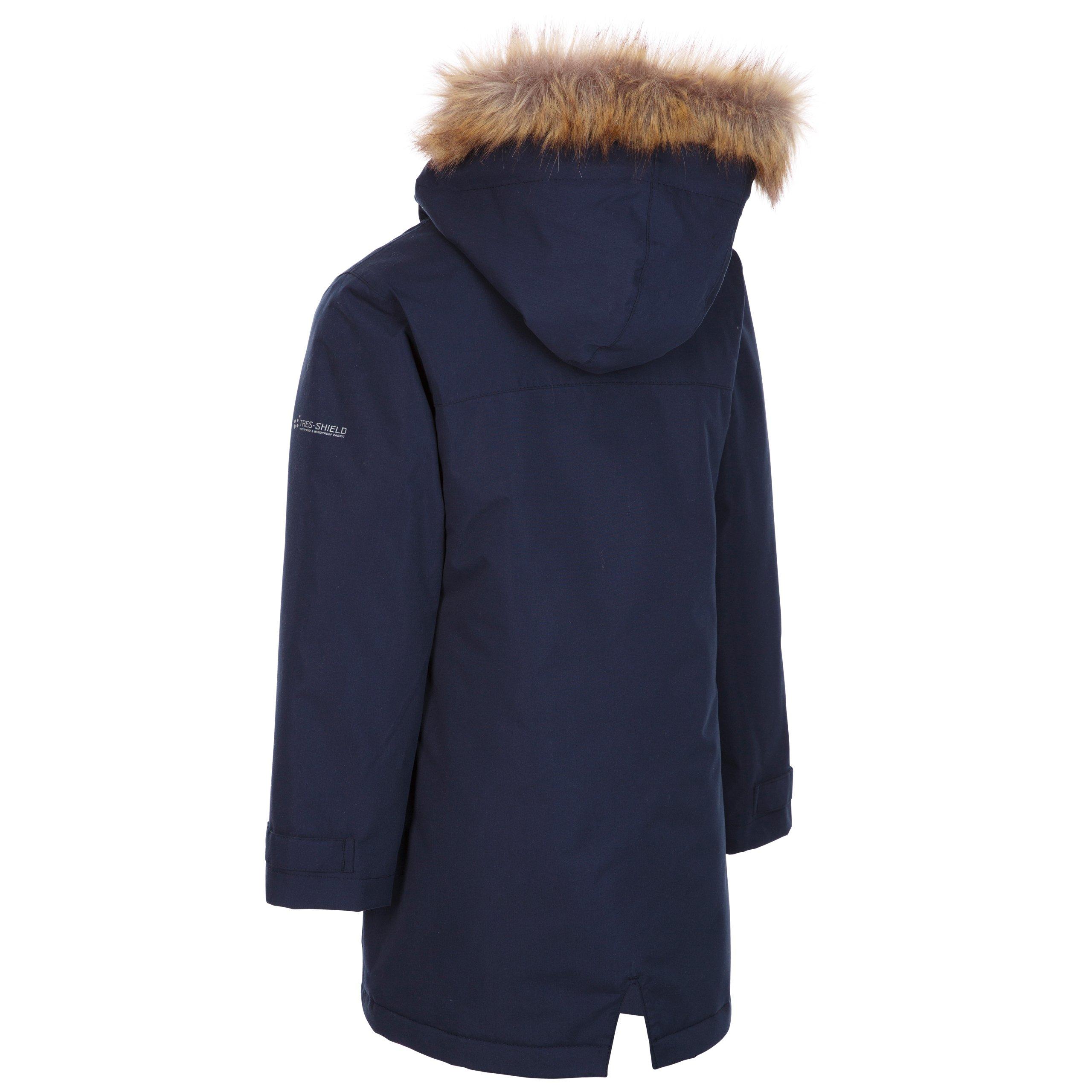 Navy - Trespass - Kids' Rhoda Waterproof Parka - 2