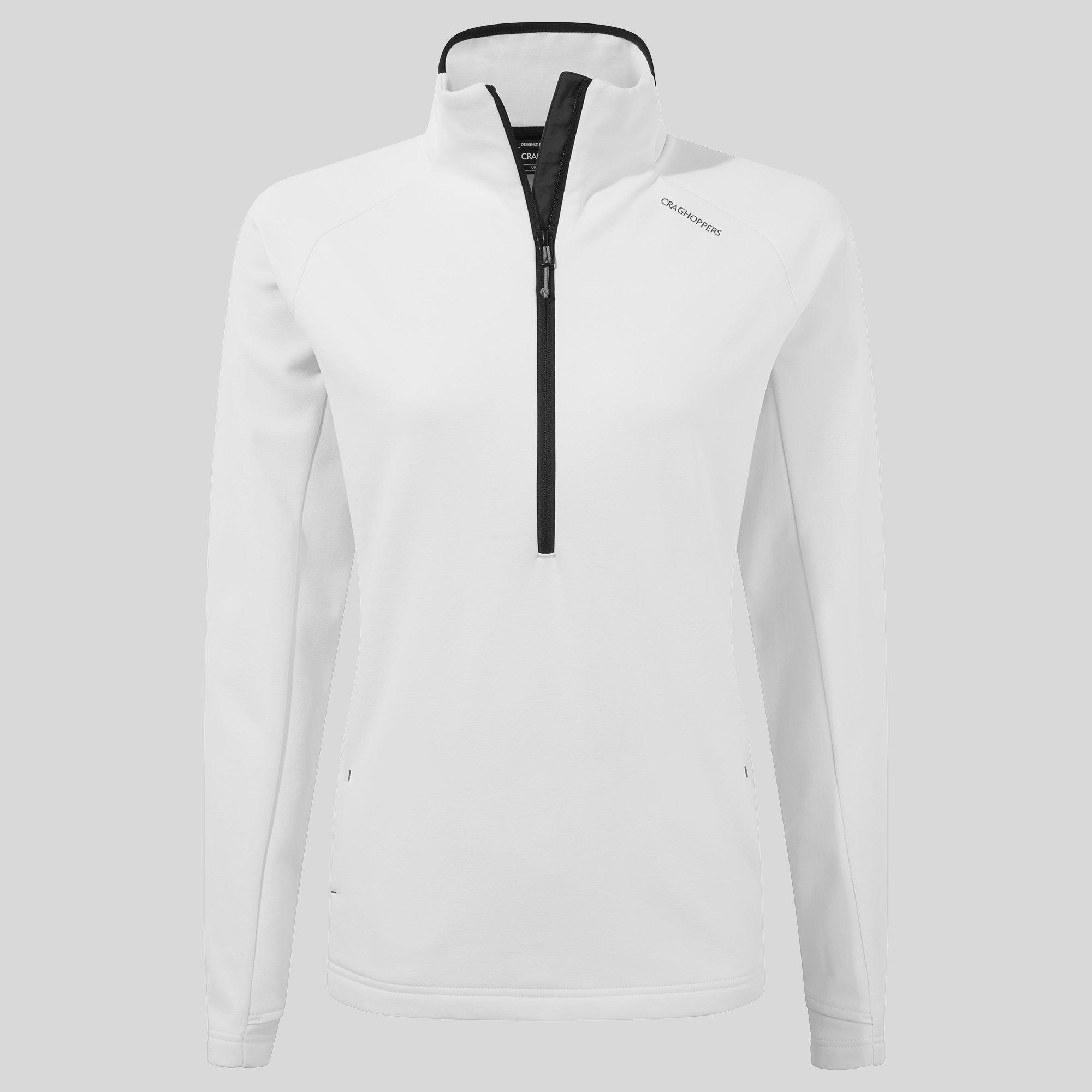 Optic White - Craghoppers - Women's Crag Dynamic Pro 1/4 Zip Fleece - 1