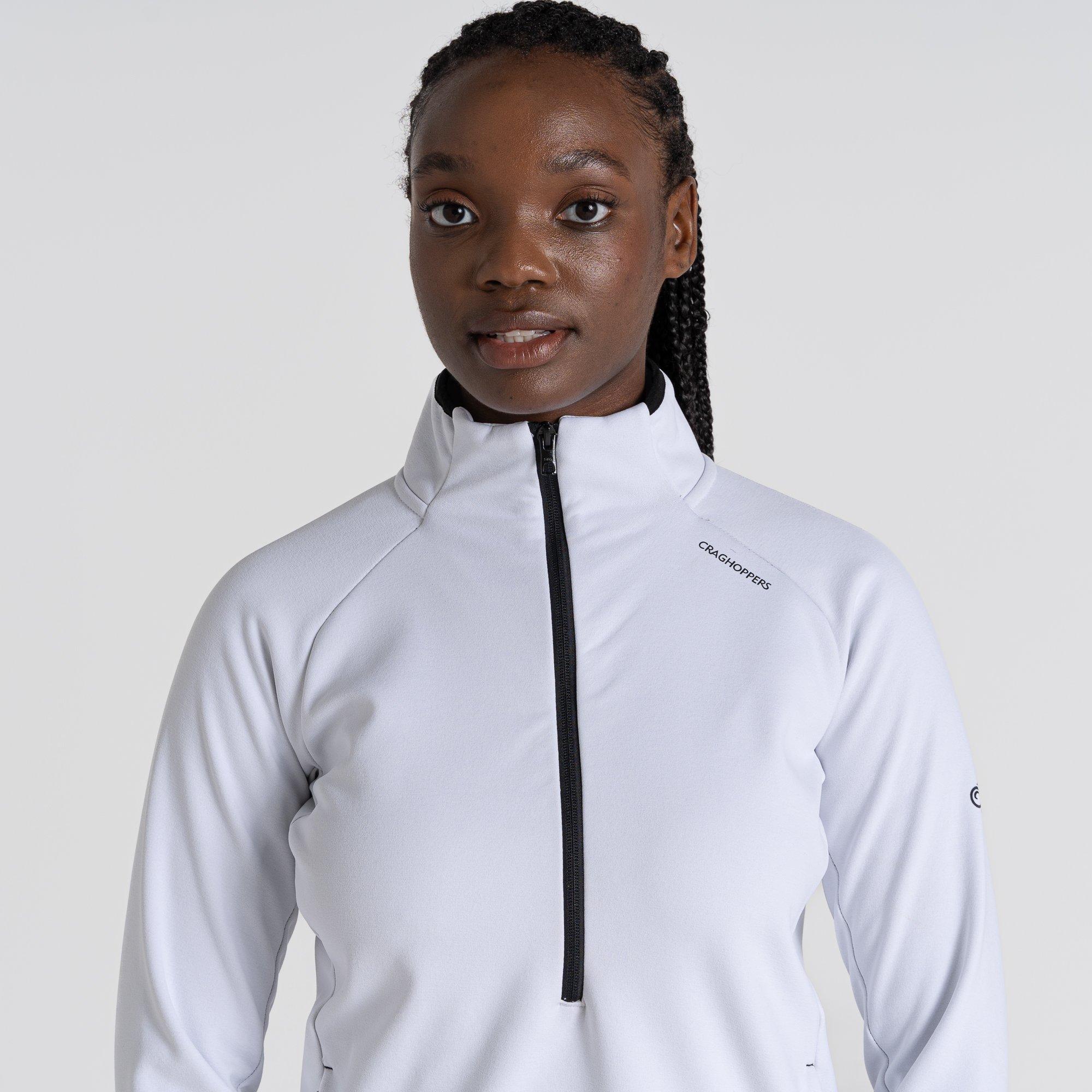 Optic White - Craghoppers - Women's Crag Dynamic Pro 1/4 Zip Fleece - 4