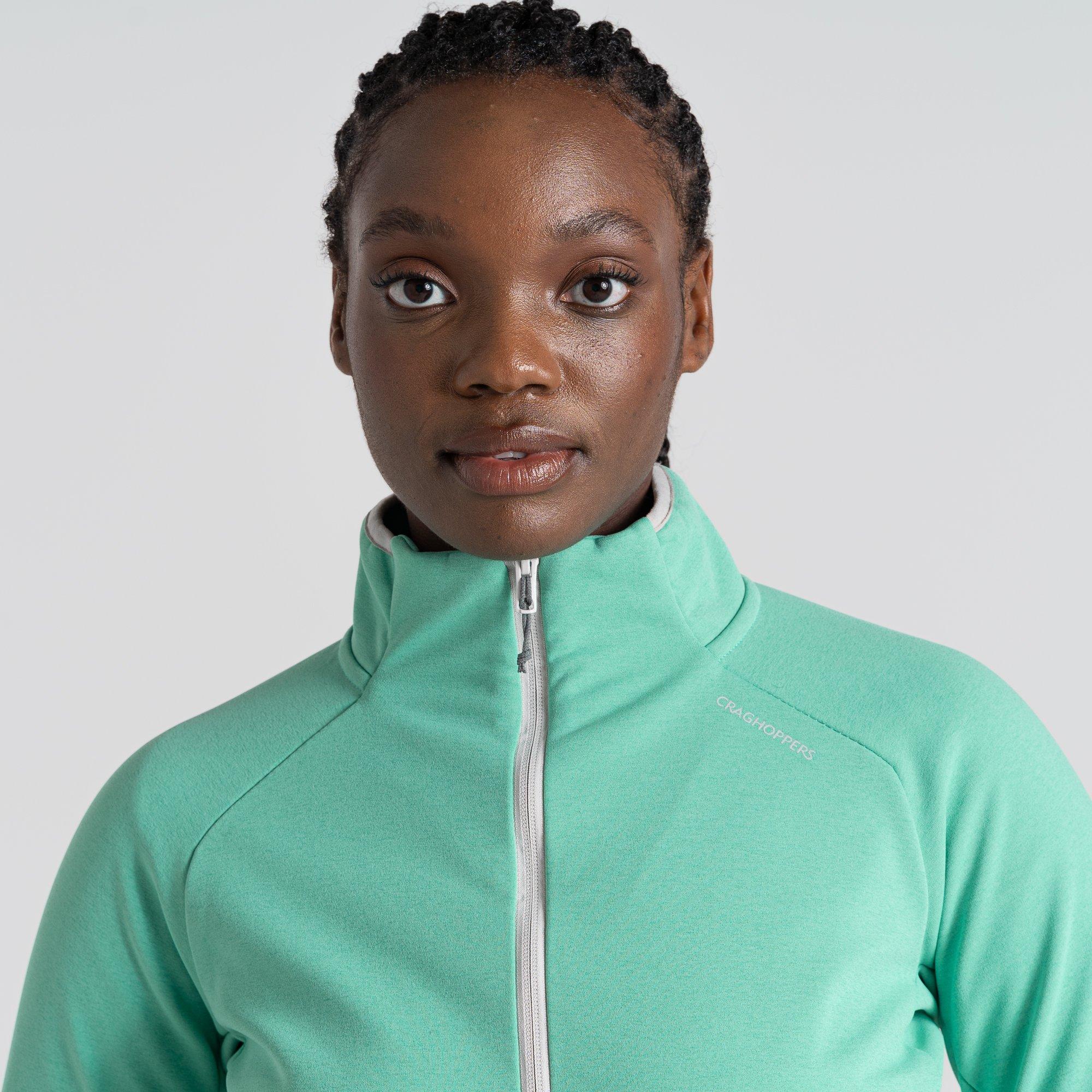 Verde Oceano - Craghoppers - Women's Crag Dynamic Pro quarter Zip Fleece - 4